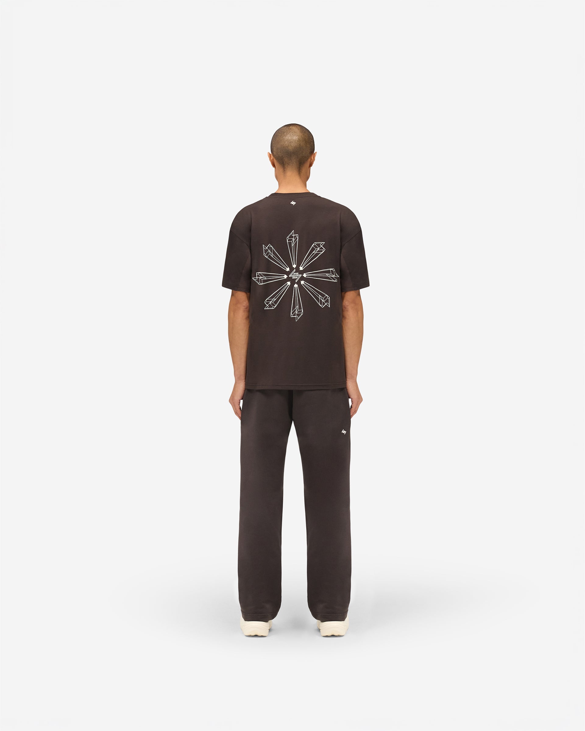 247 Straight Leg Jogger - Chocolate