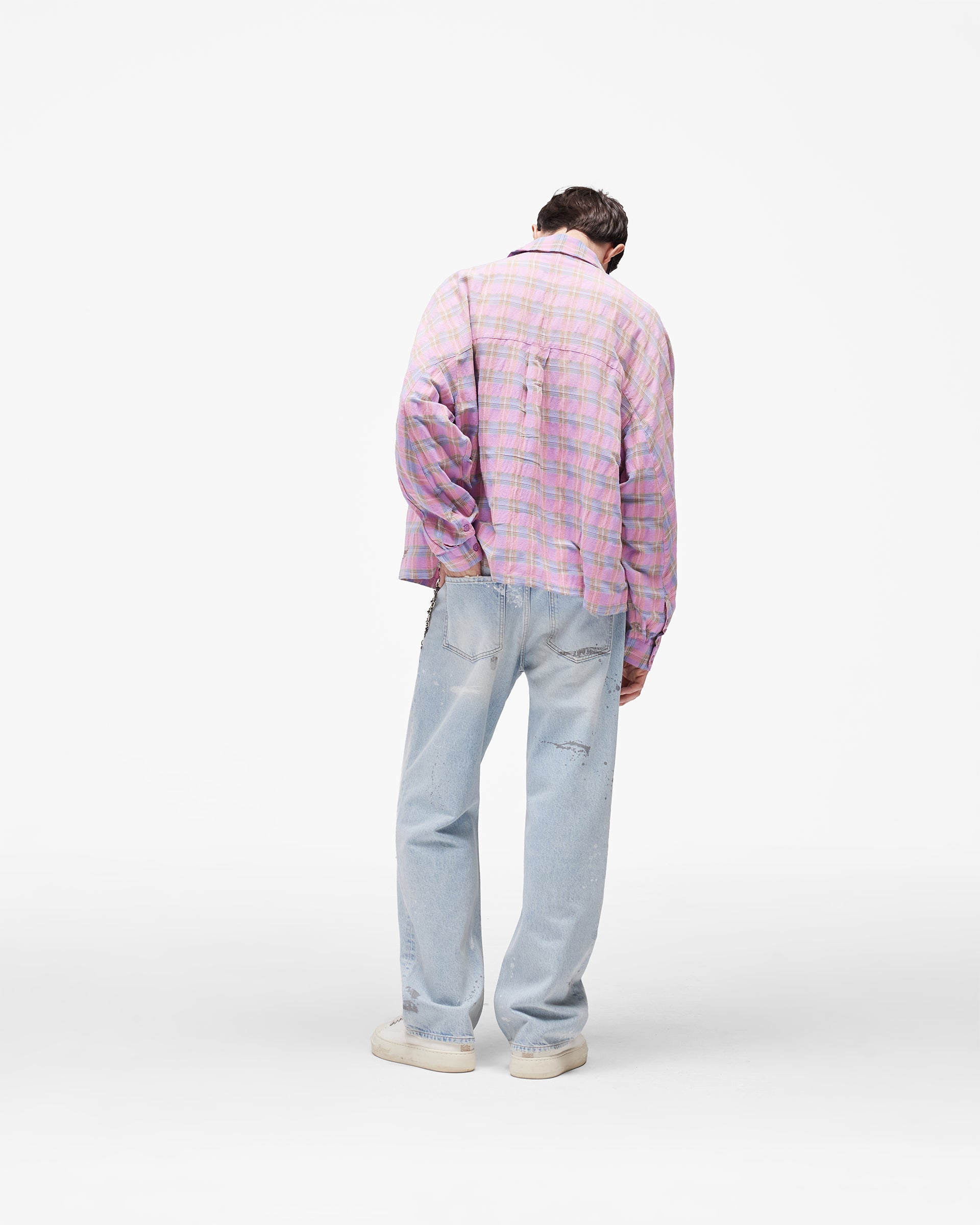 Santa Monica Flannel Shirt - Blush