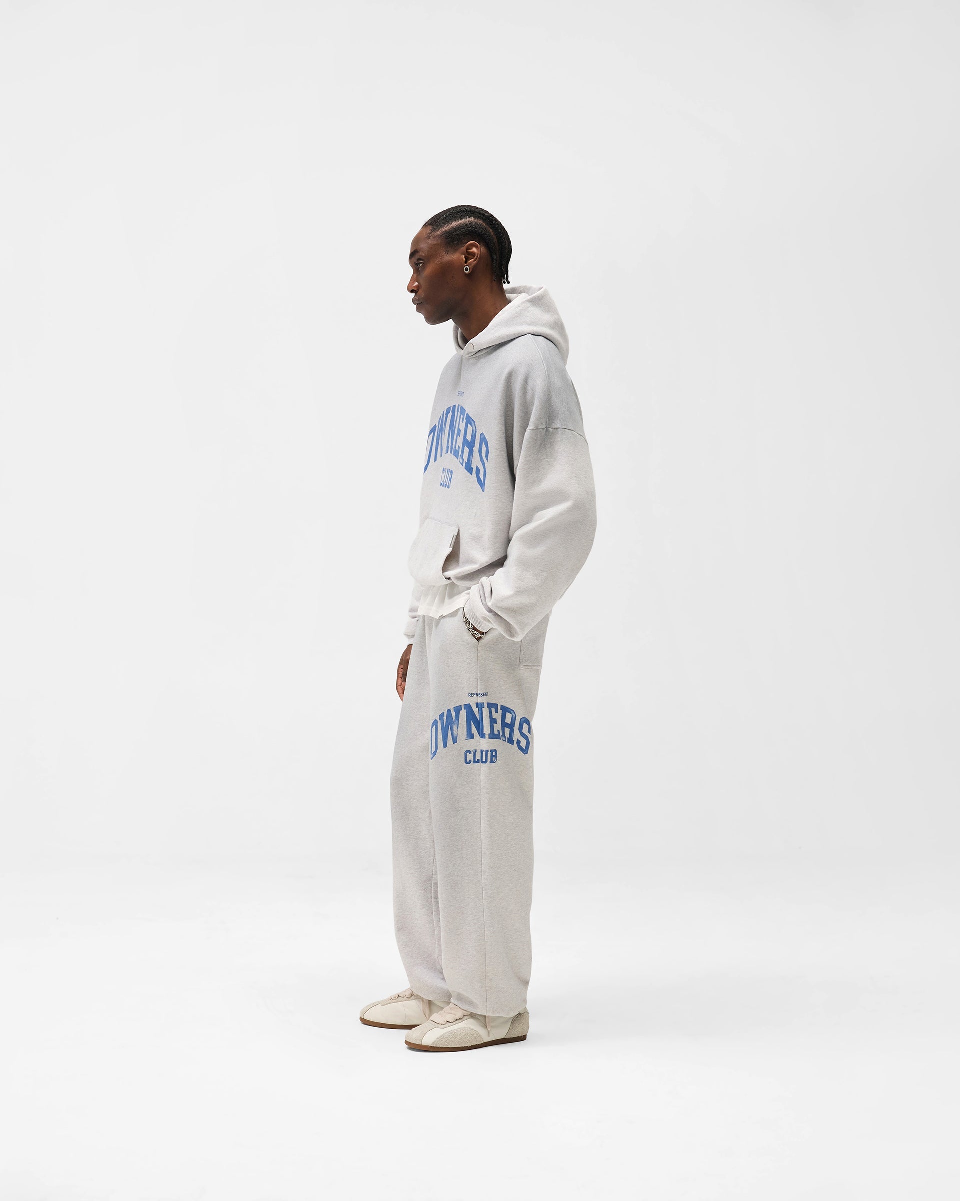 Represent Owners Club Sweatpant - Sprayed Ice Grey Marl