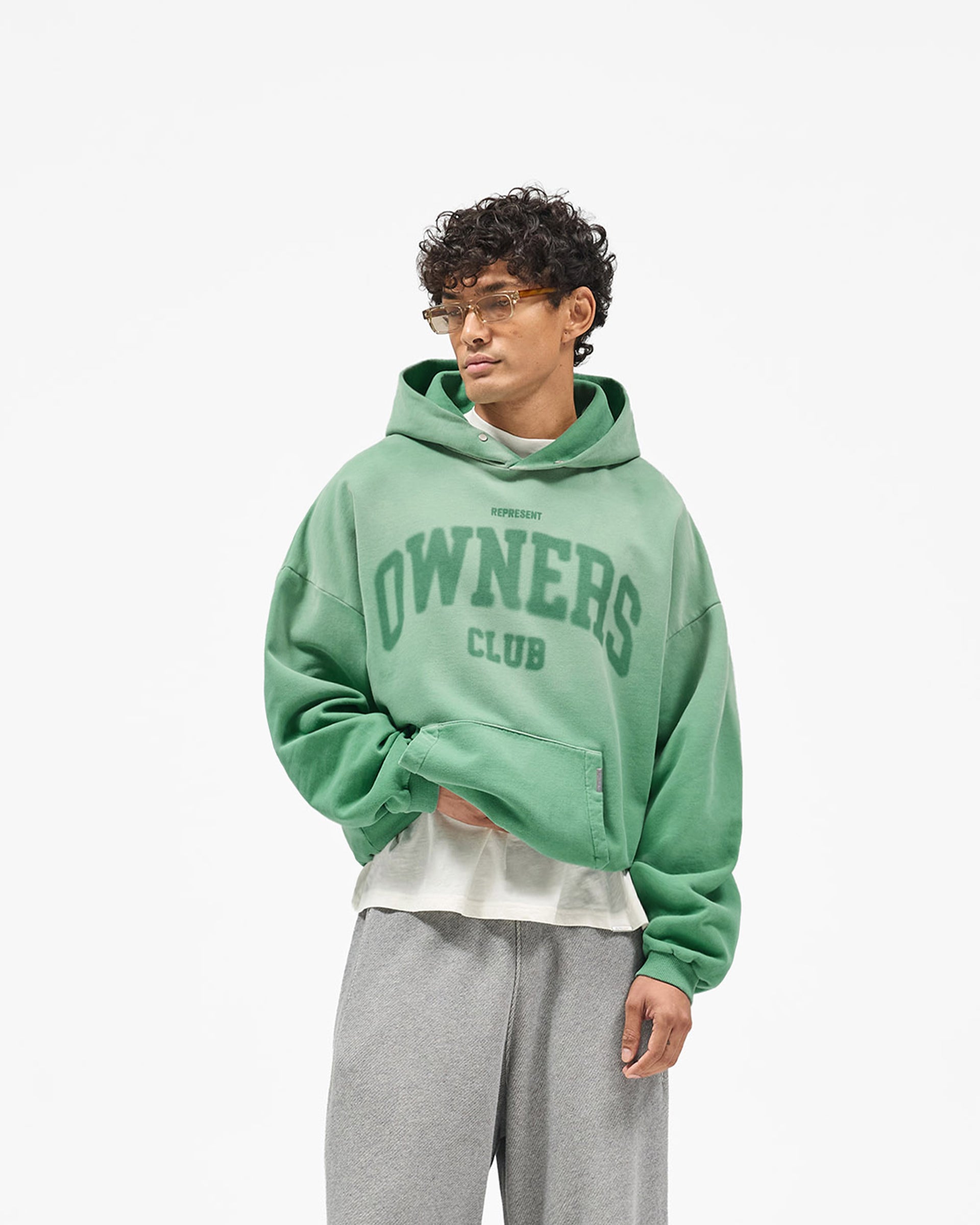 Represent Owners Club Hoodie - Evergreen