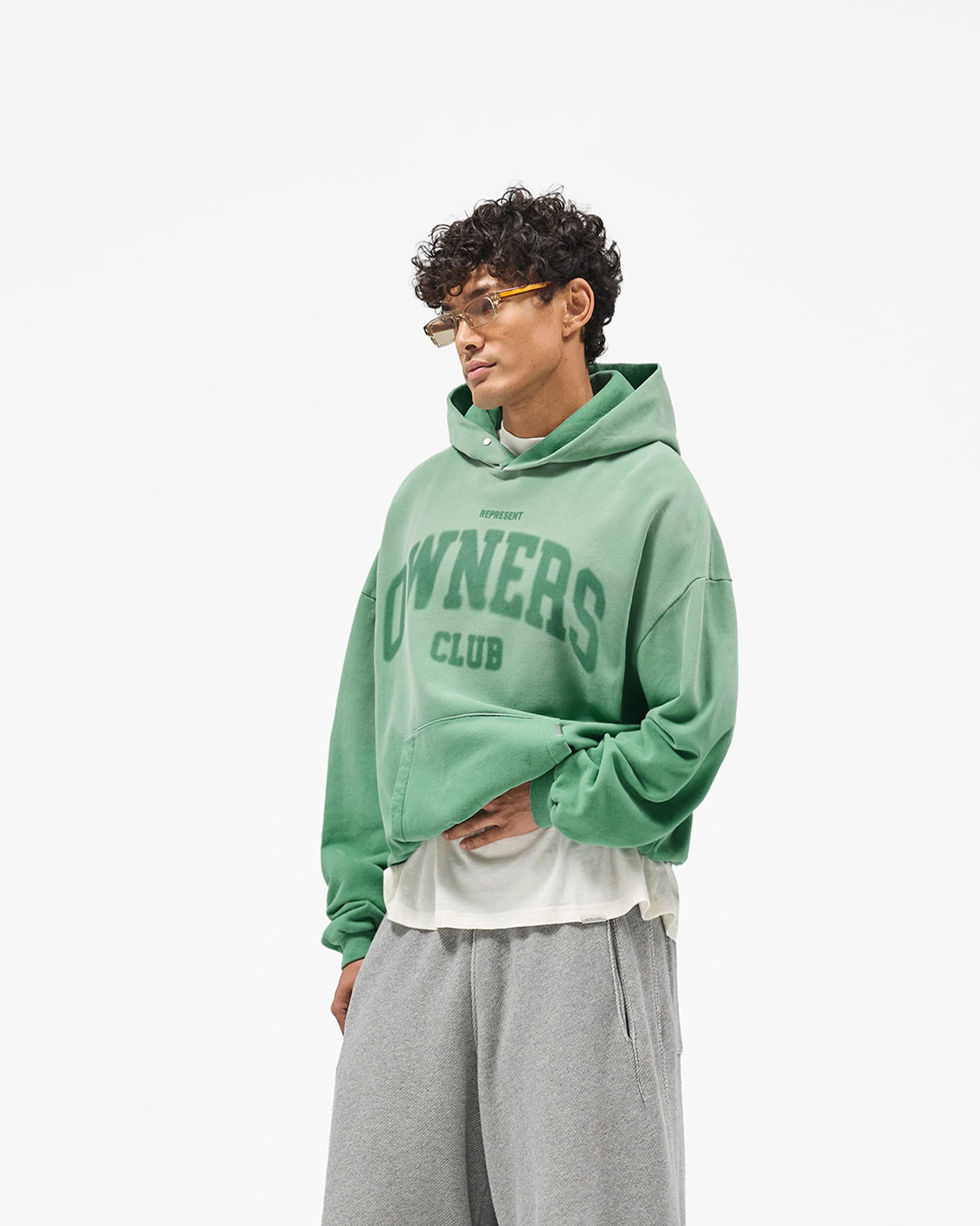Represent Owners Club Hoodie - Evergreen
