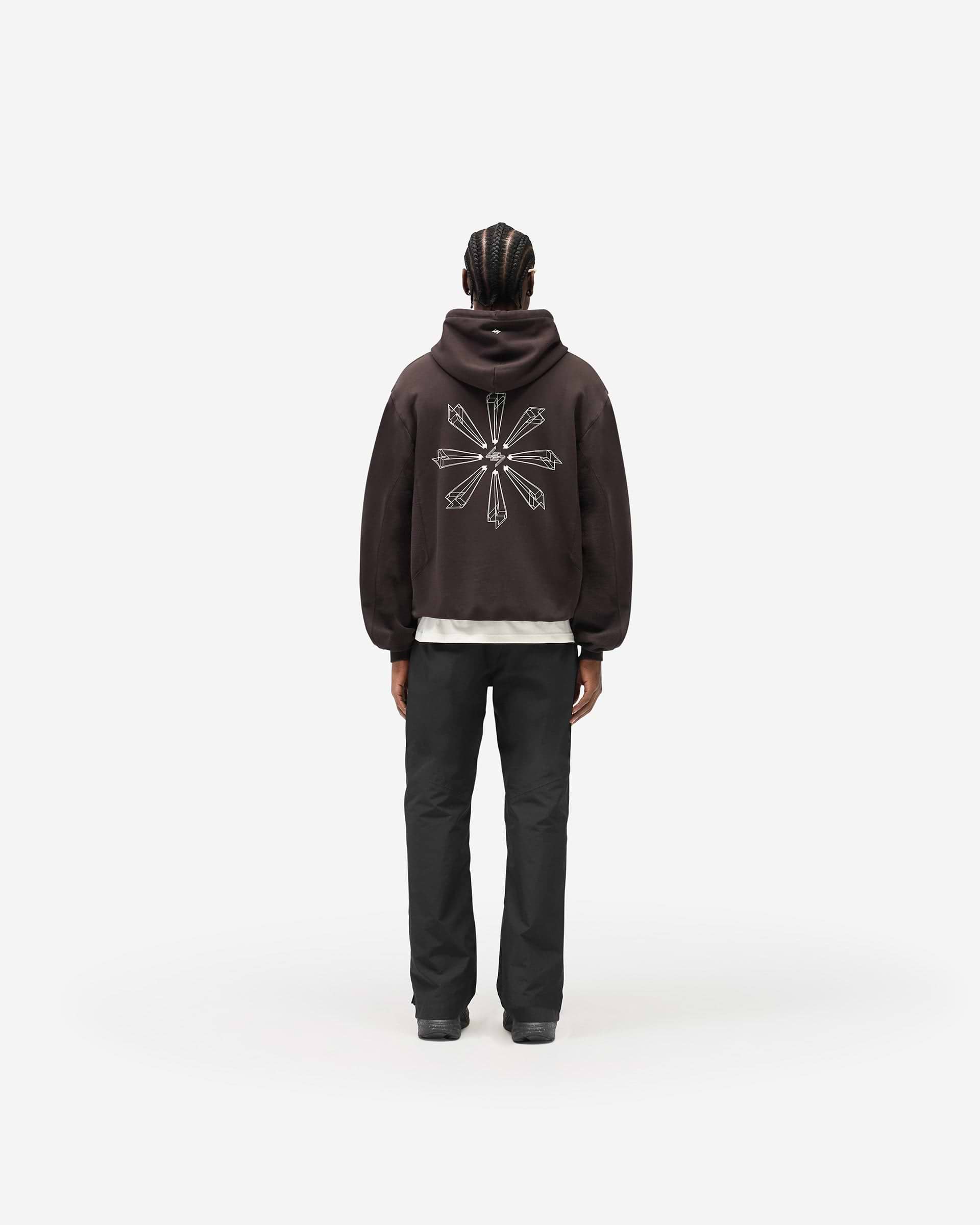 247 Uprising Oversized Hoodie - Chocolate