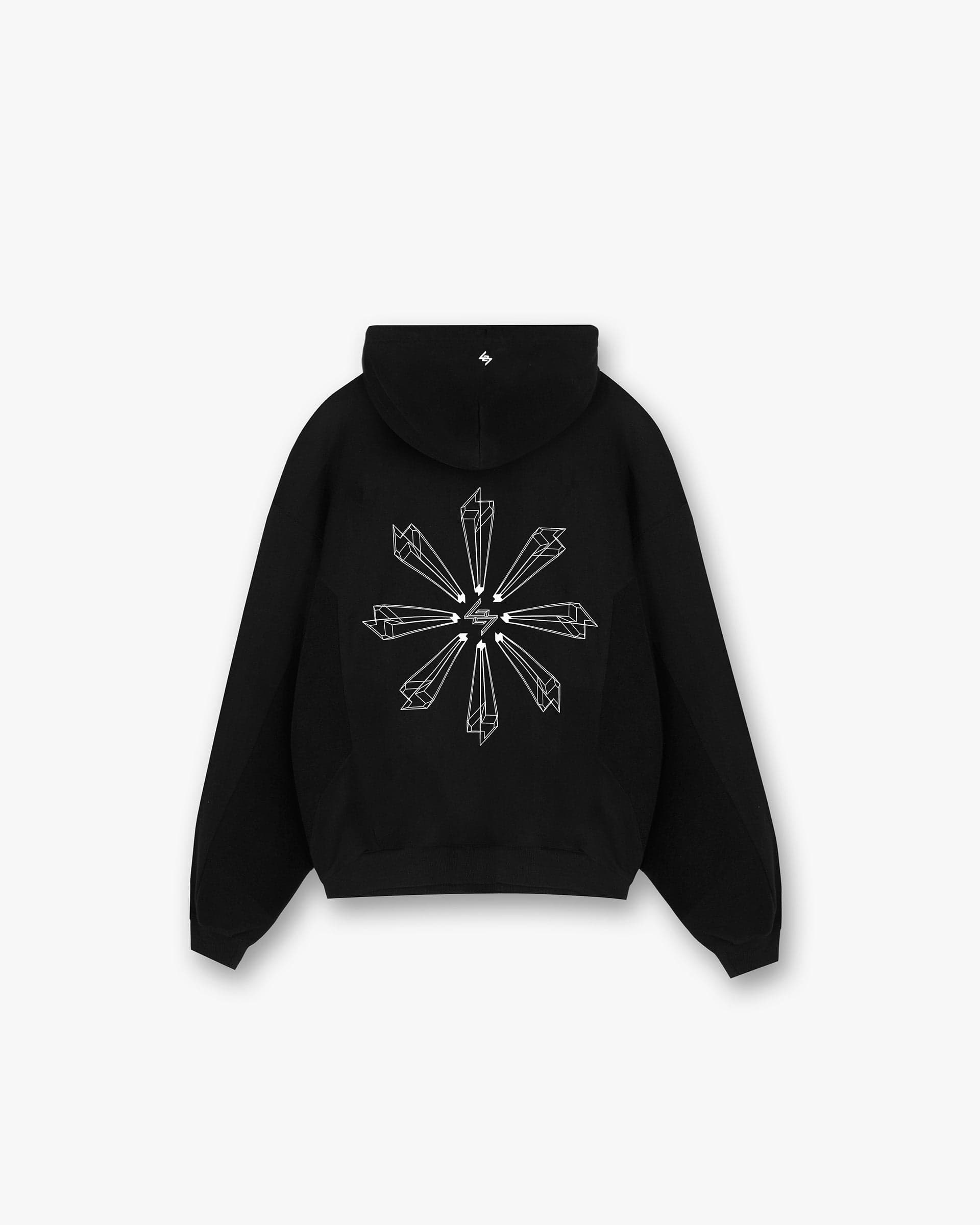 247 Uprising Oversized Hoodie - Black
