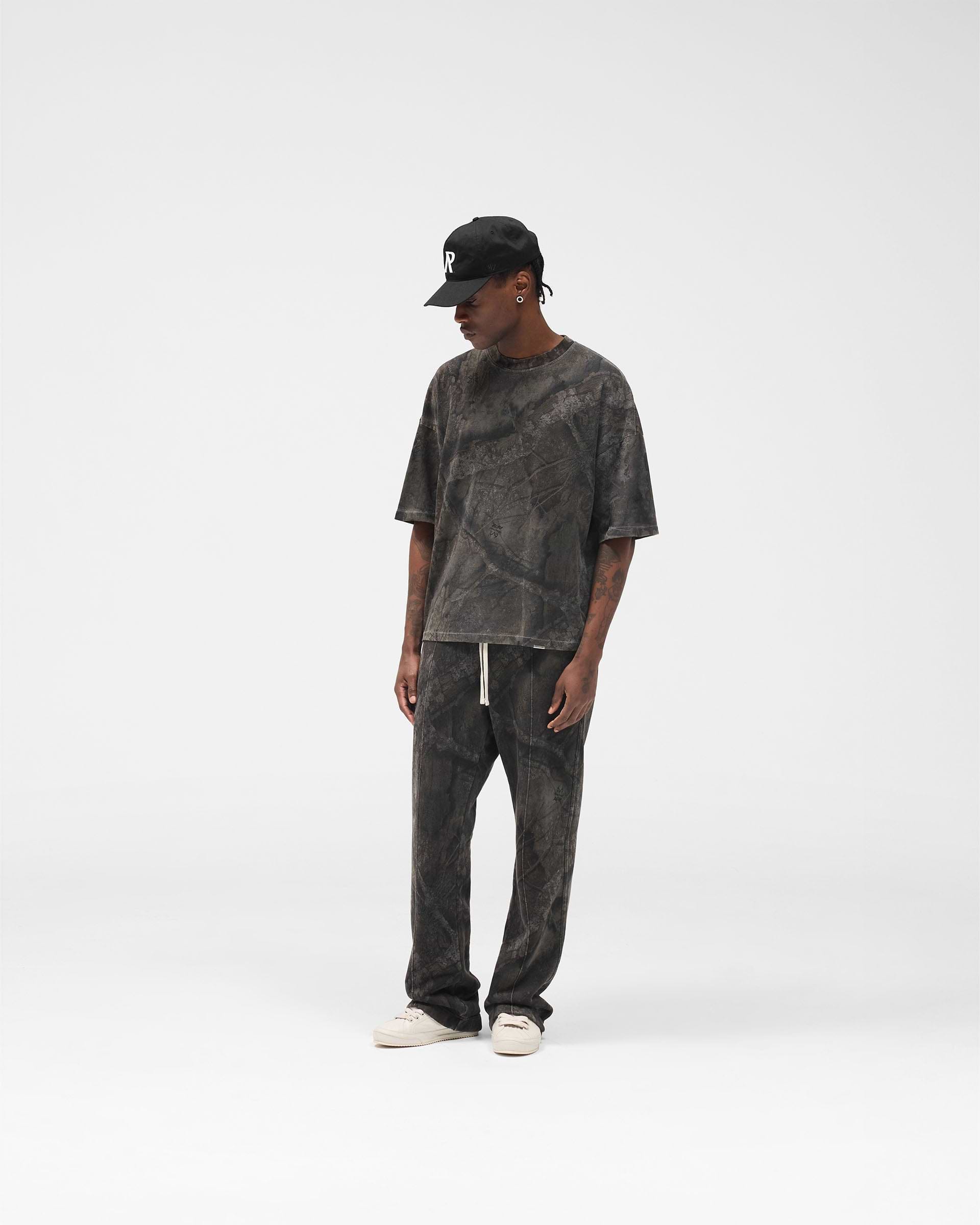 Initial Overdye Realtree® Boxy T-Shirt - Overdyed Black
