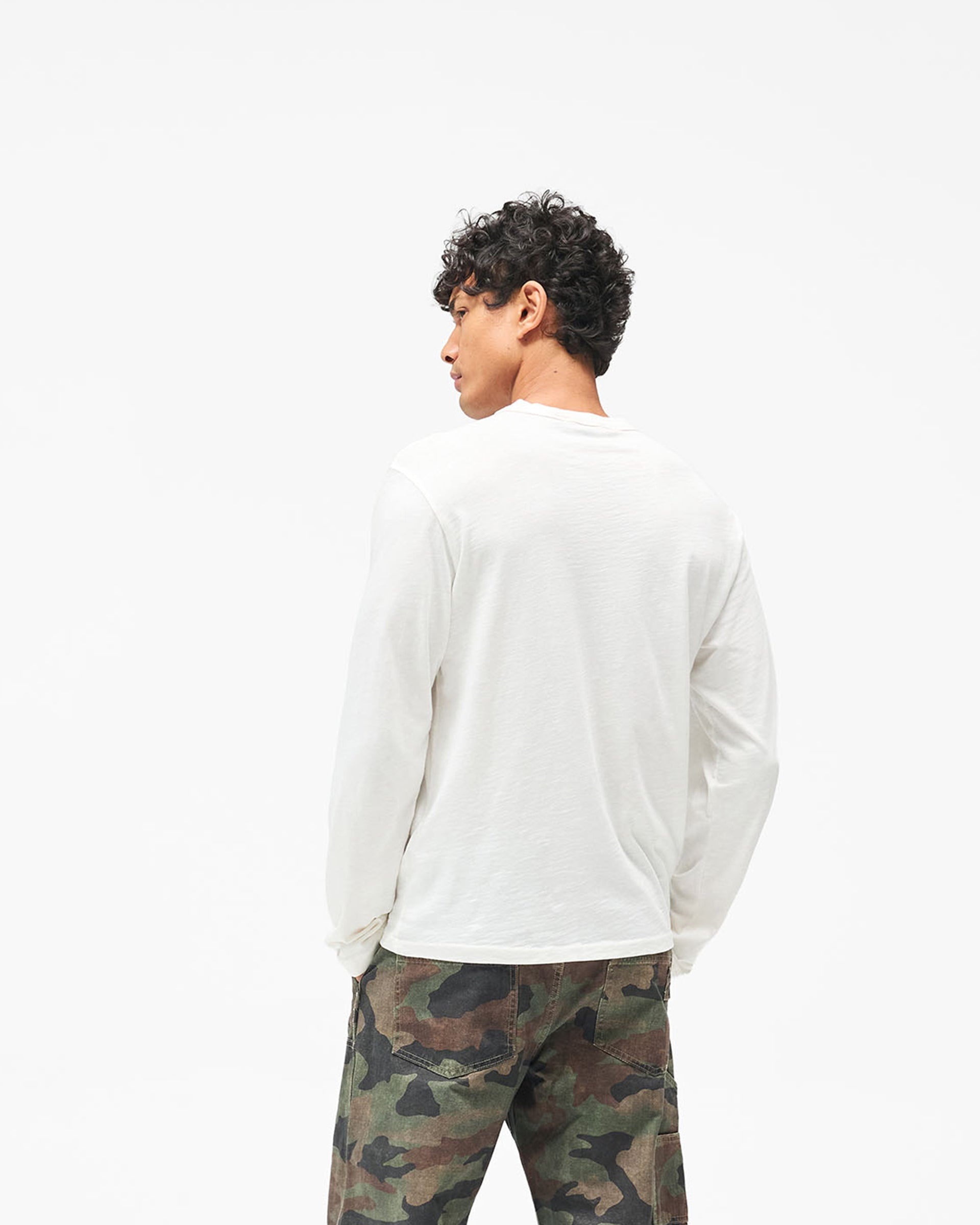 GH Long Sleeve T-Shirt - Flat White