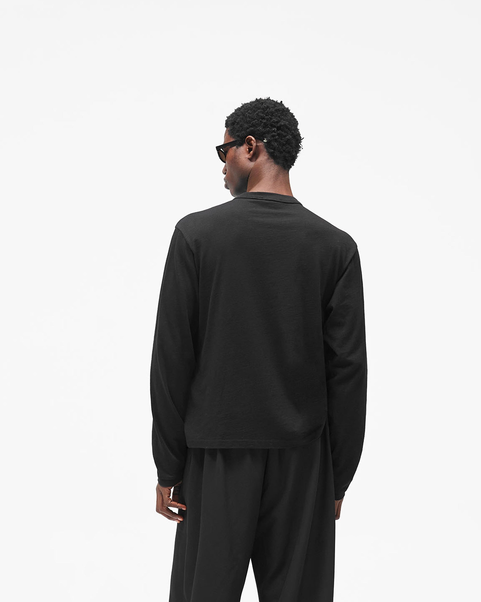 GH Long Sleeve T-Shirt - Jet Black