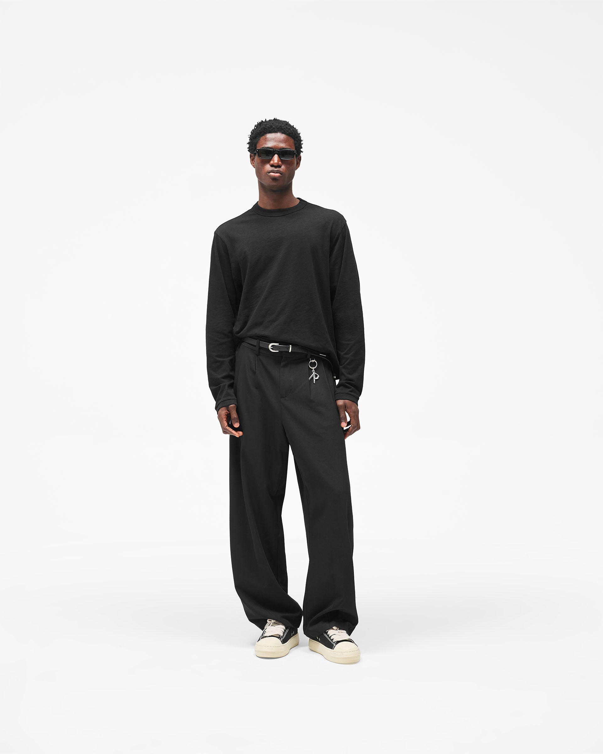 GH Long Sleeve T-Shirt - Jet Black