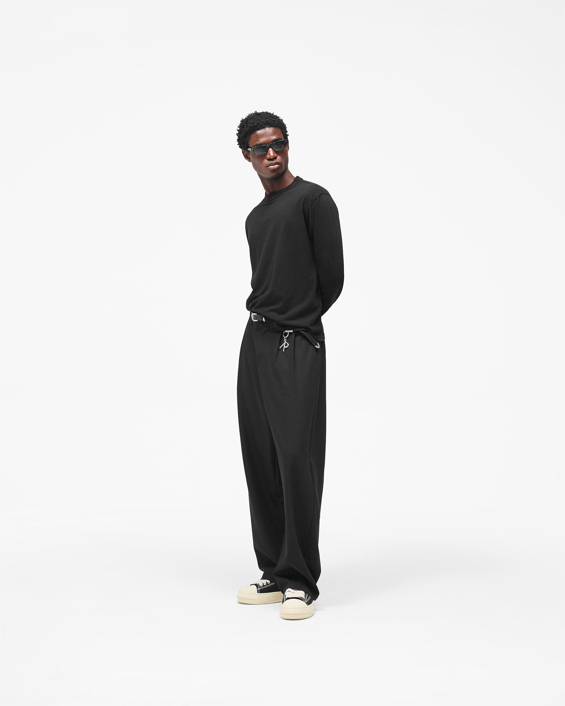 GH Long Sleeve T-Shirt - Jet Black