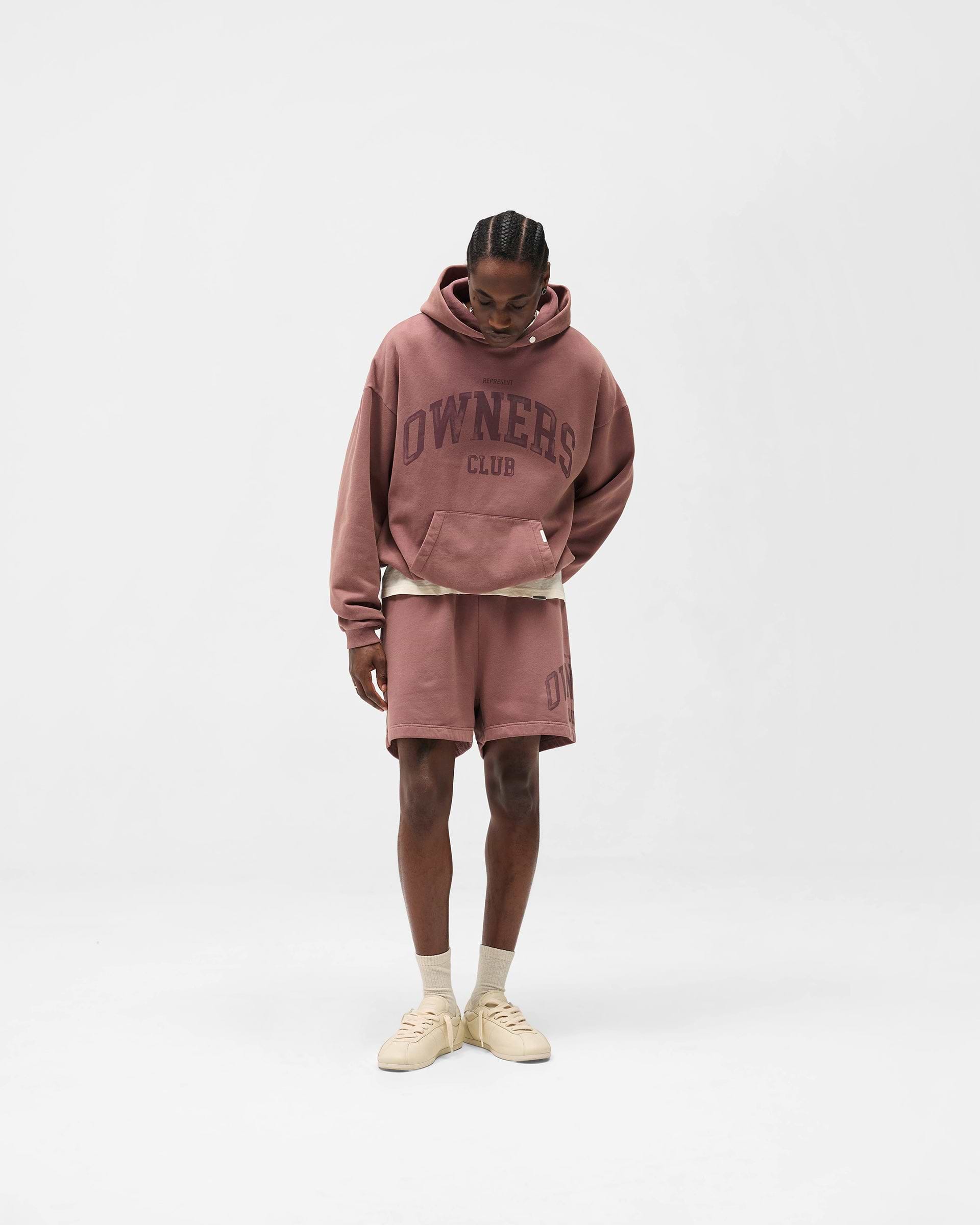 Represent Owners Club Hoodie - Smoked Rose