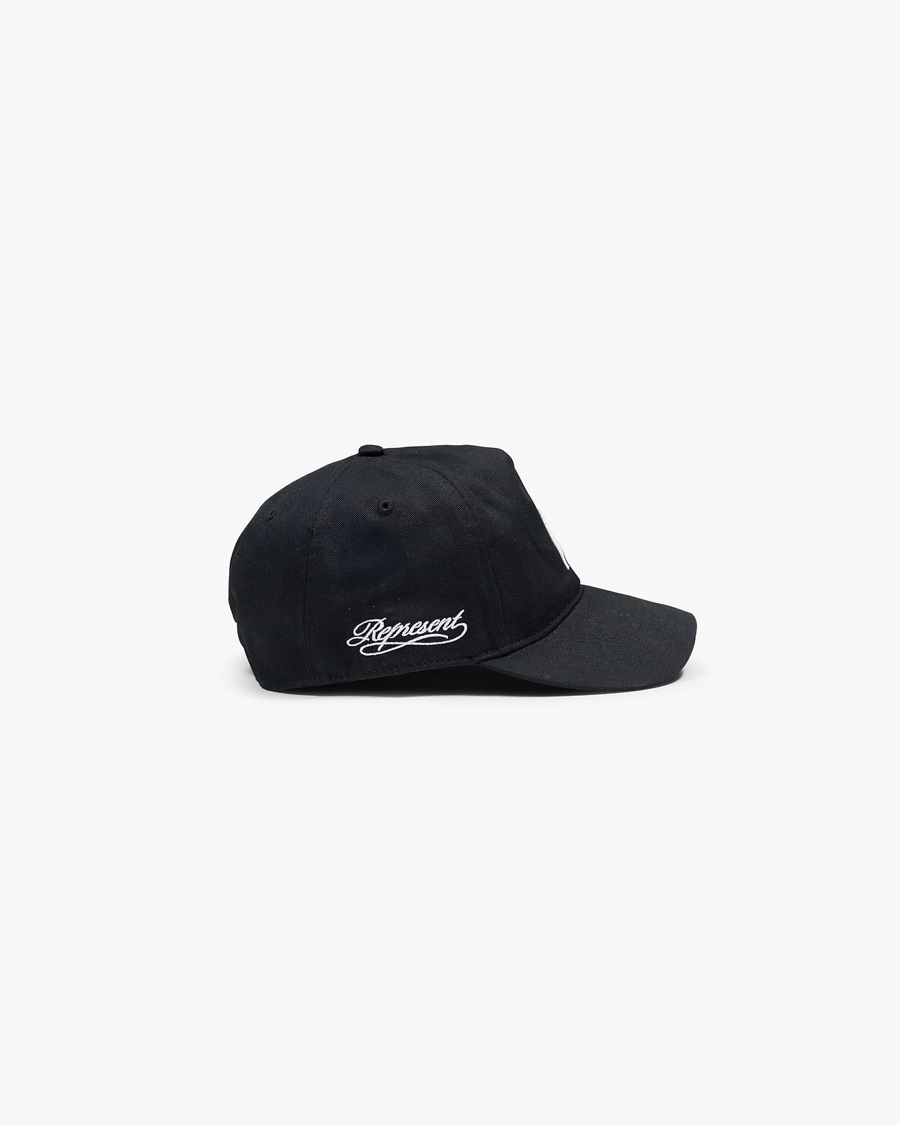 Jet Black '47 Initial Cap Snapback | Accessories | REPRESENT