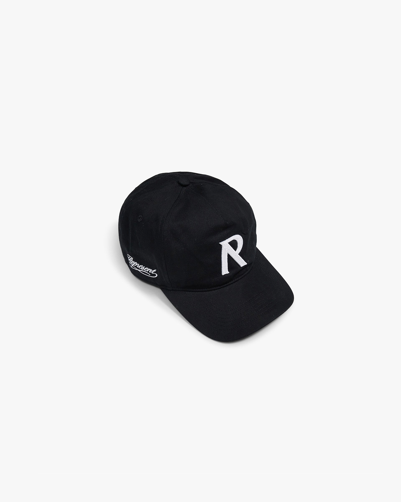 Jet Black '47 Initial Cap Snapback | Accessories | REPRESENT