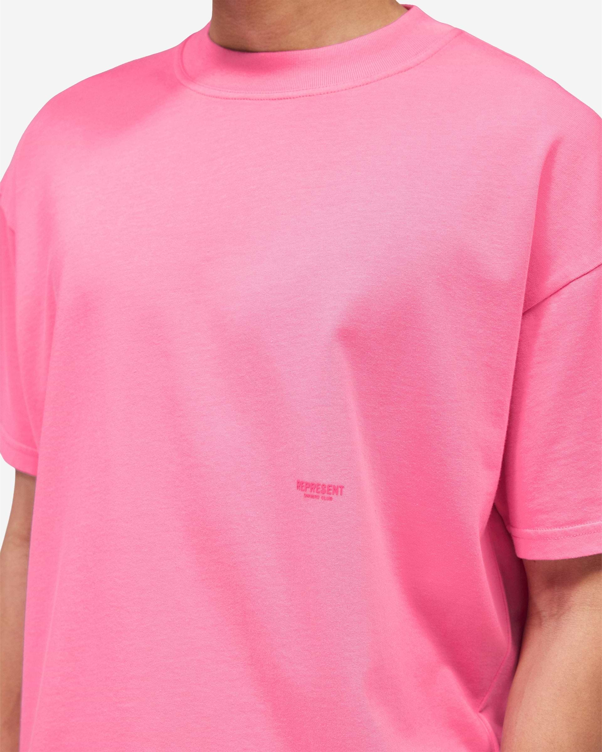Micro Owners Club T-Shirt - Pink Lemonade