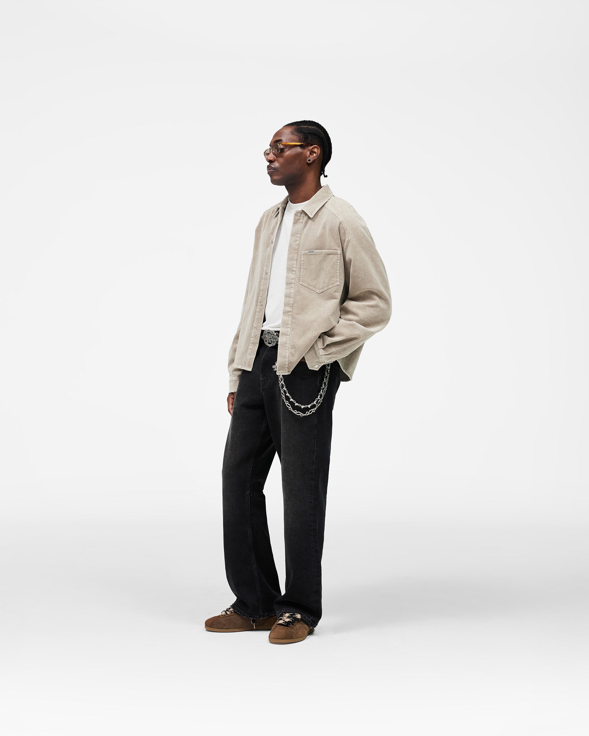 Sierra Cord Shirt - Vintage Khaki