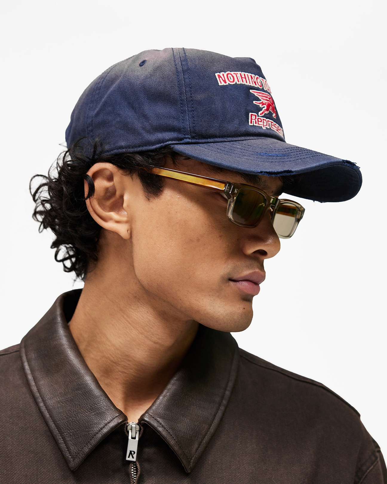 Represent x 47' Nothing Tougher Cap Navy | Accessories SS26