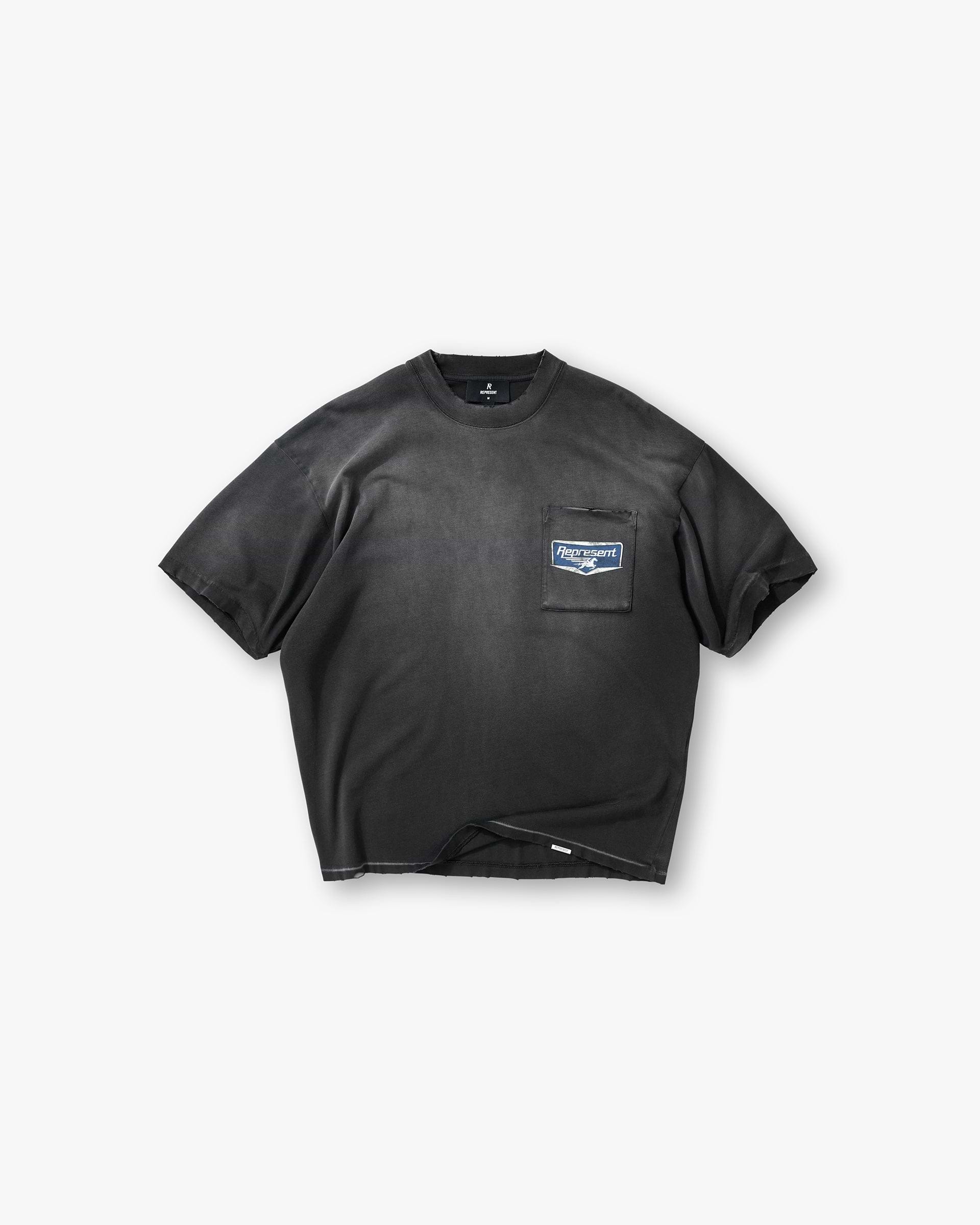 Nothing Faster T-Shirt - Stained Black