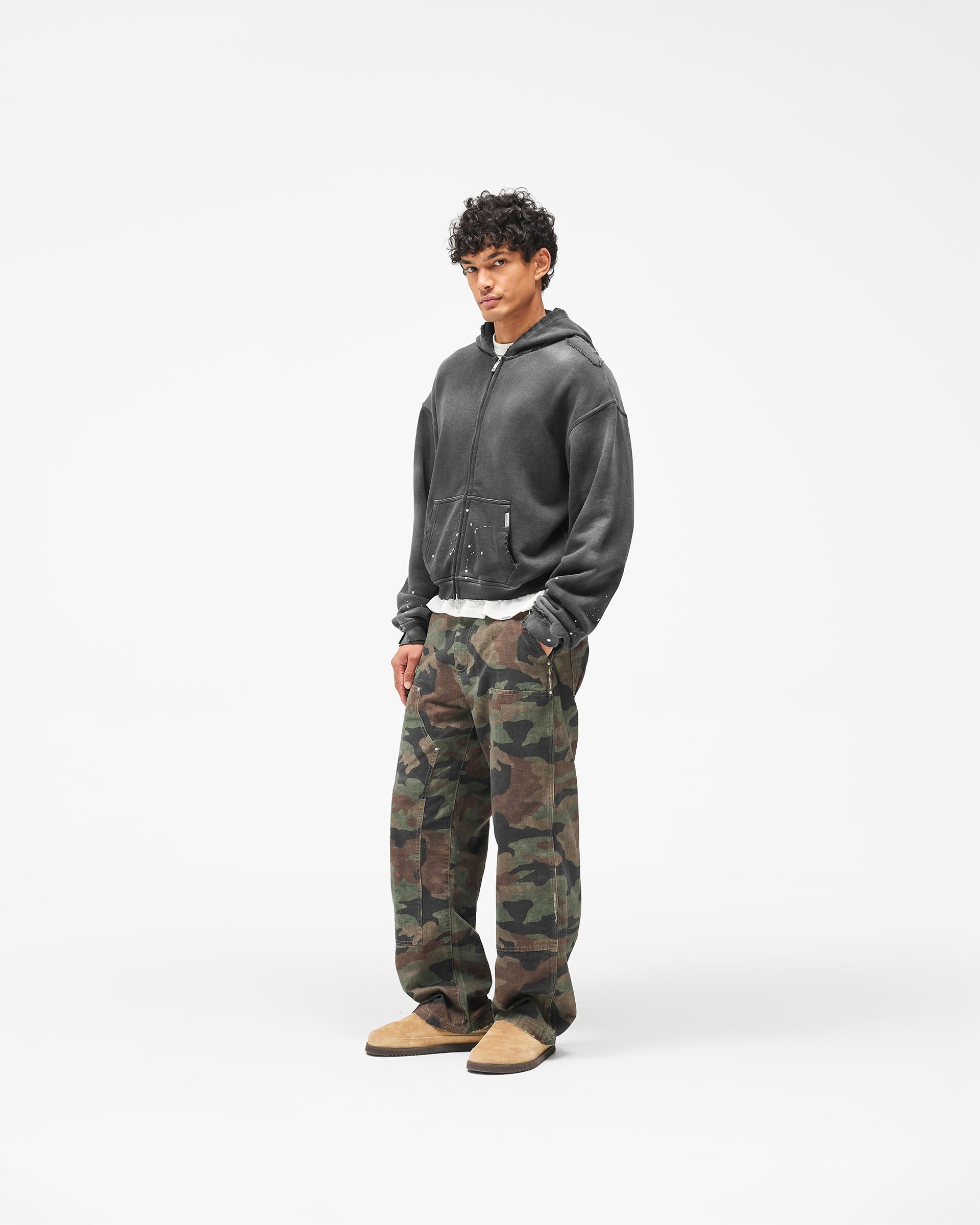 MH Paint Hoodie - Antique Slate