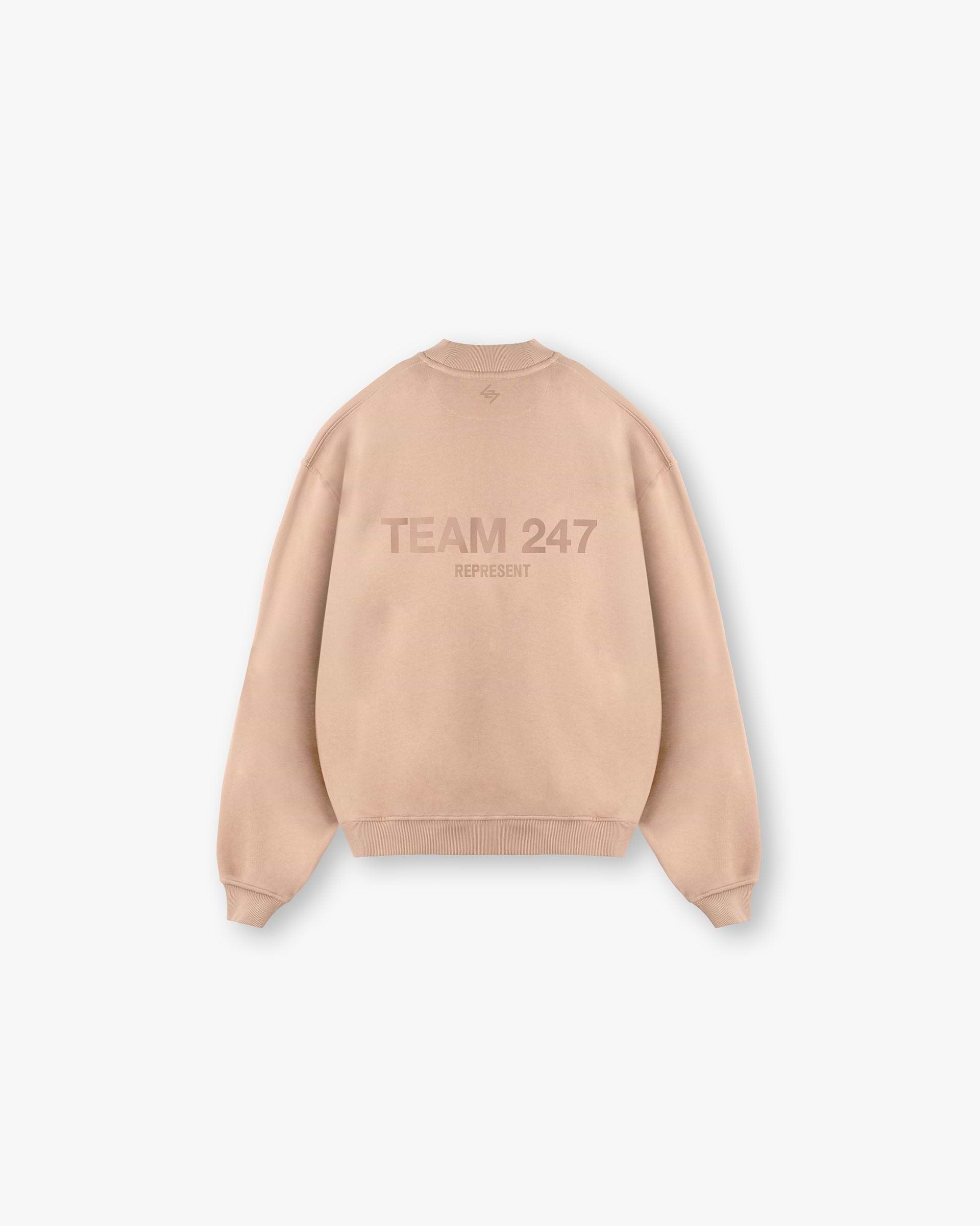Team 247 Oversized Crew - Clay