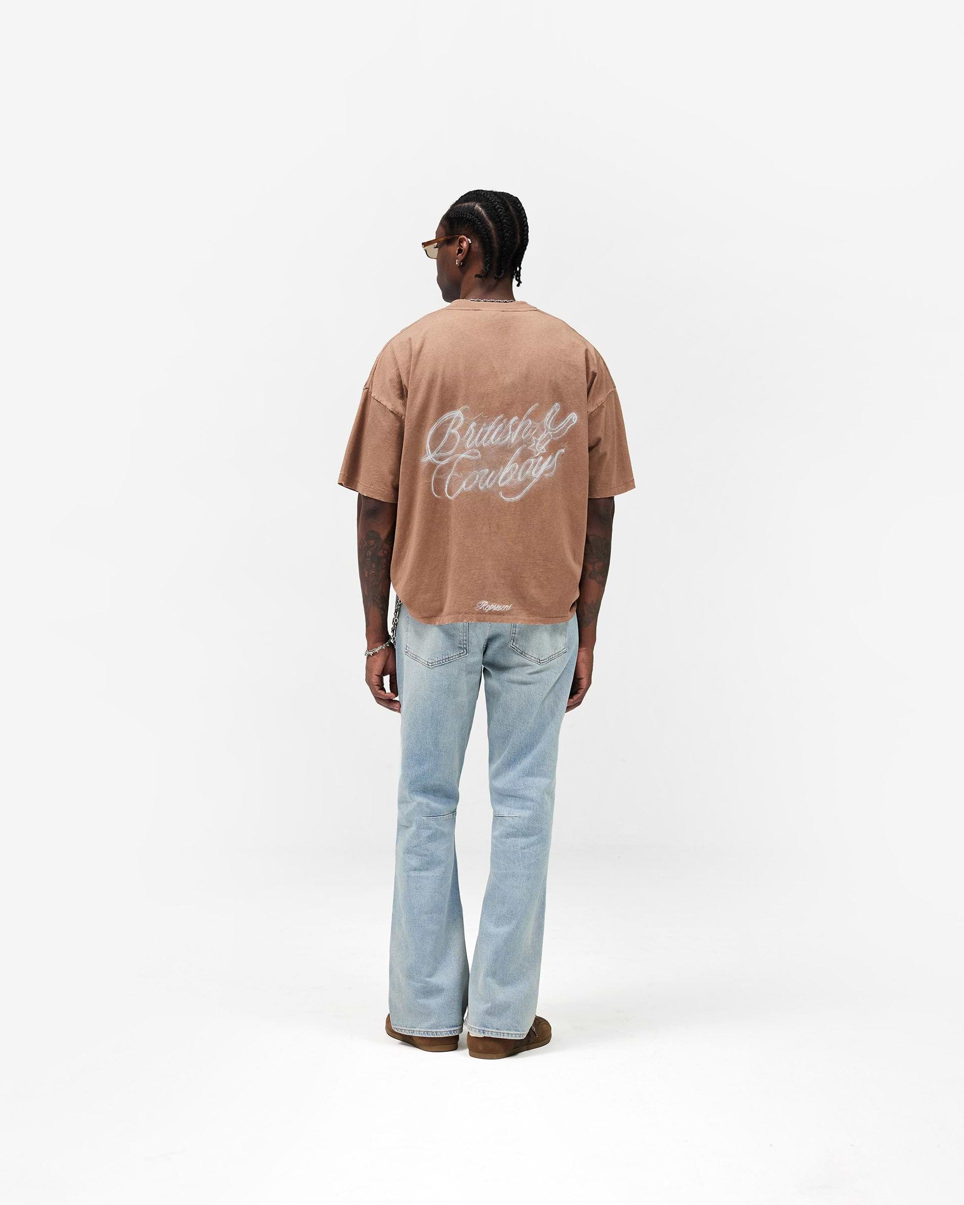 British Cowboys T-Shirt - Dusty Brown