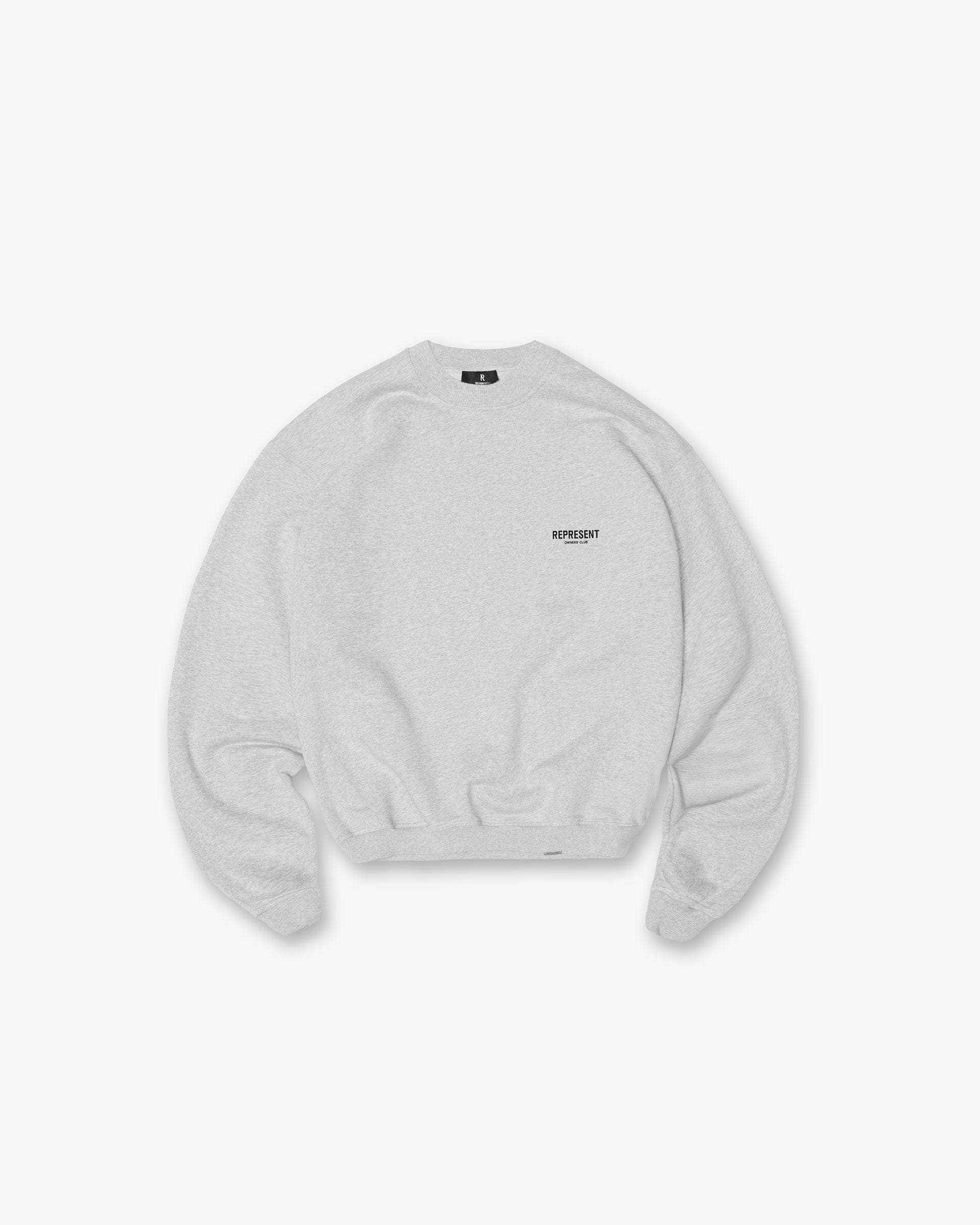 Represent Owners Club Sweater - Ash Grey