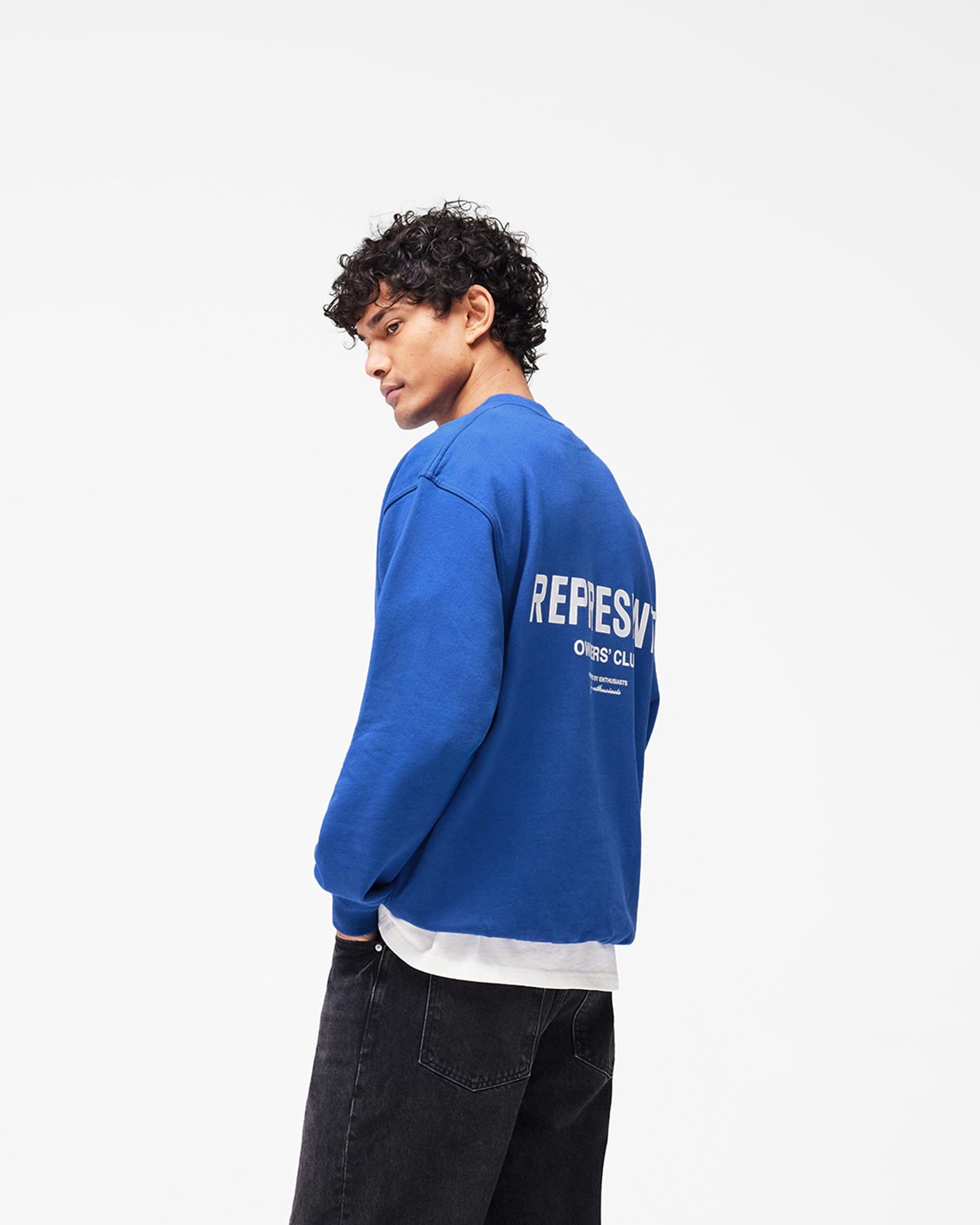 Represent Owners Club Sweater - Cobalt
