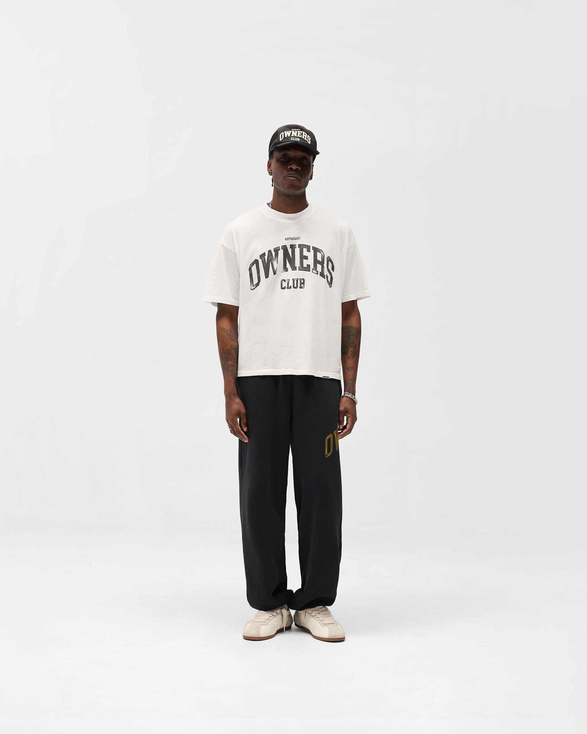 Represent Owners Club T-Shirt - Flat White