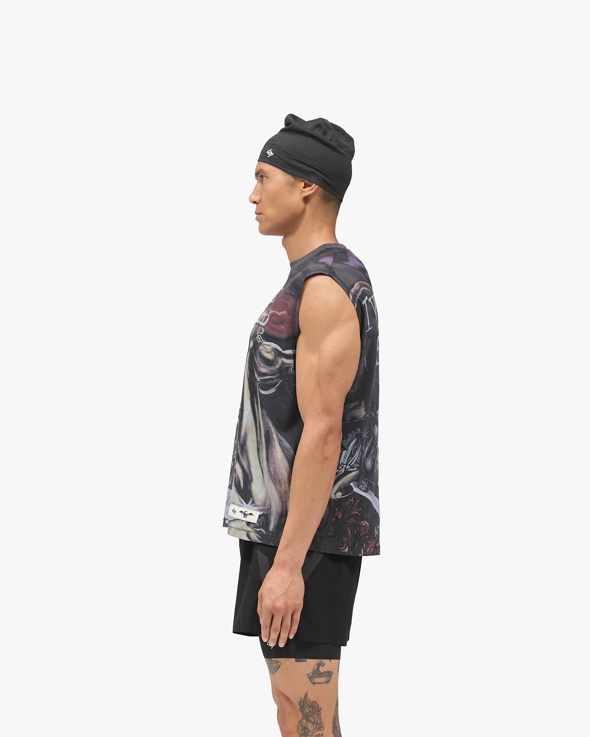 247 x Avenged Sevenfold City Of Evil Tank - Aged Black