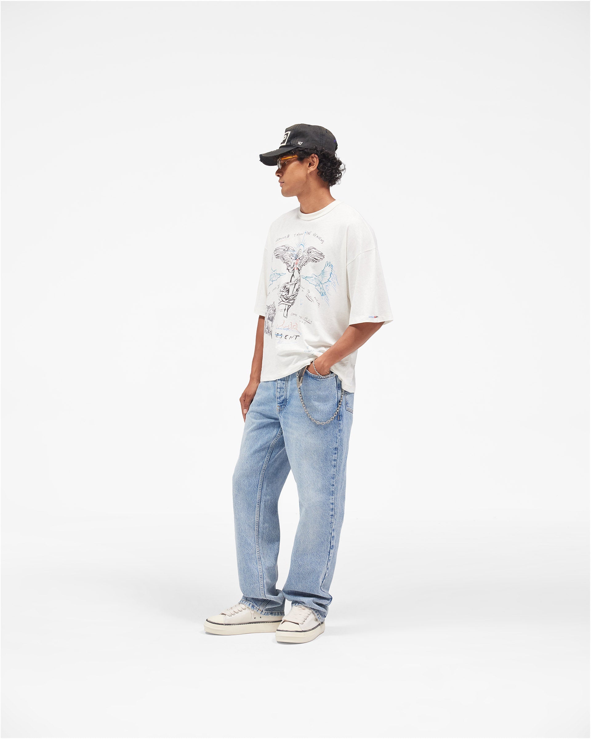 Heavier Than The Heavens T-Shirt - Antique White