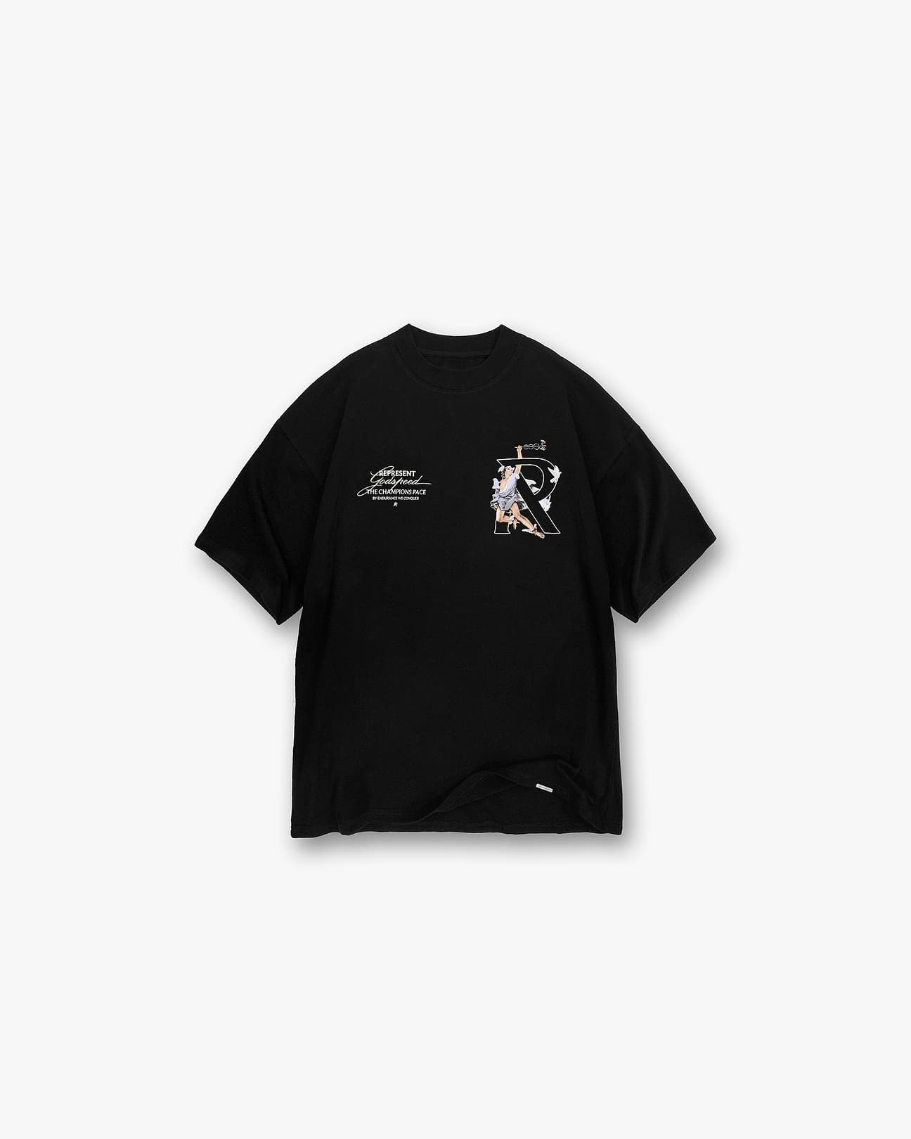 キングHERMES Tシャツ Mサイズ Jet Black Hermes T-Shirt | Graphic T shirts | REPRESENT