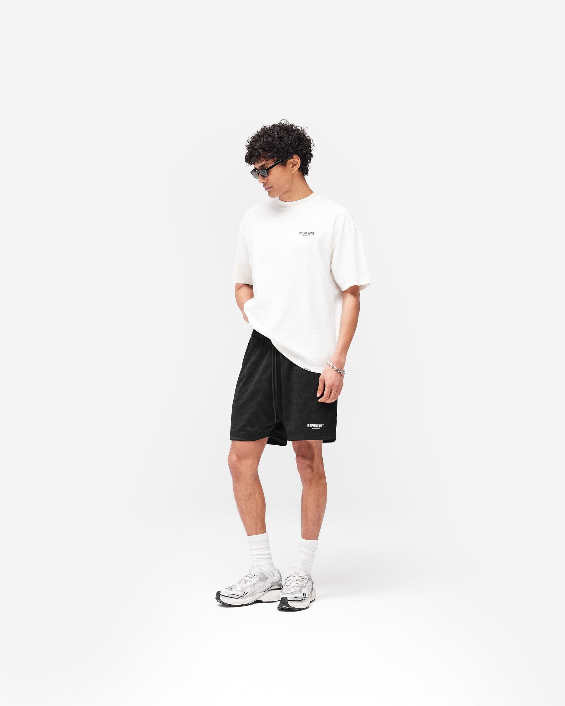 Represent Owners Club Mesh Shorts - Black