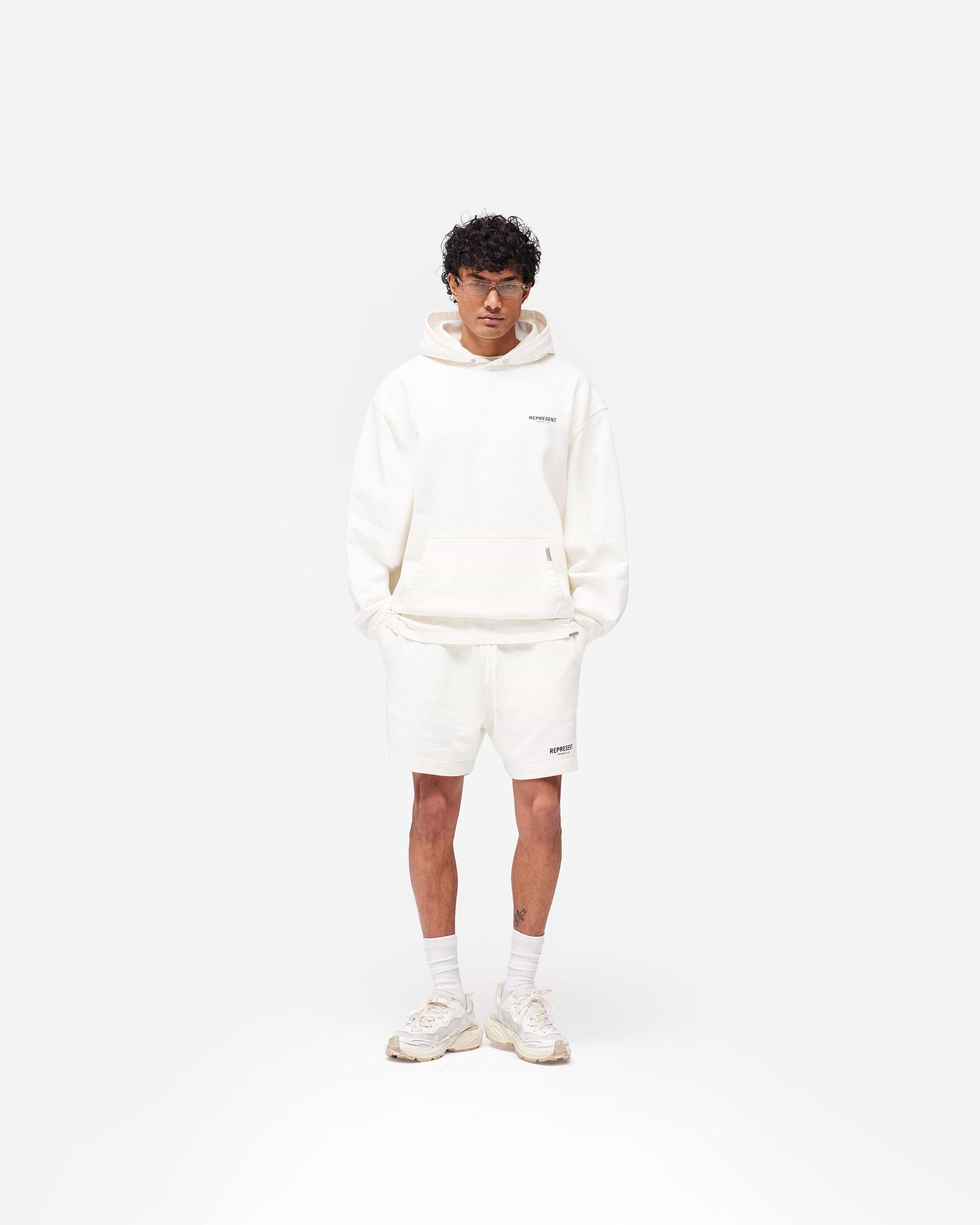 Represent Owners Club Shorts - Flat White