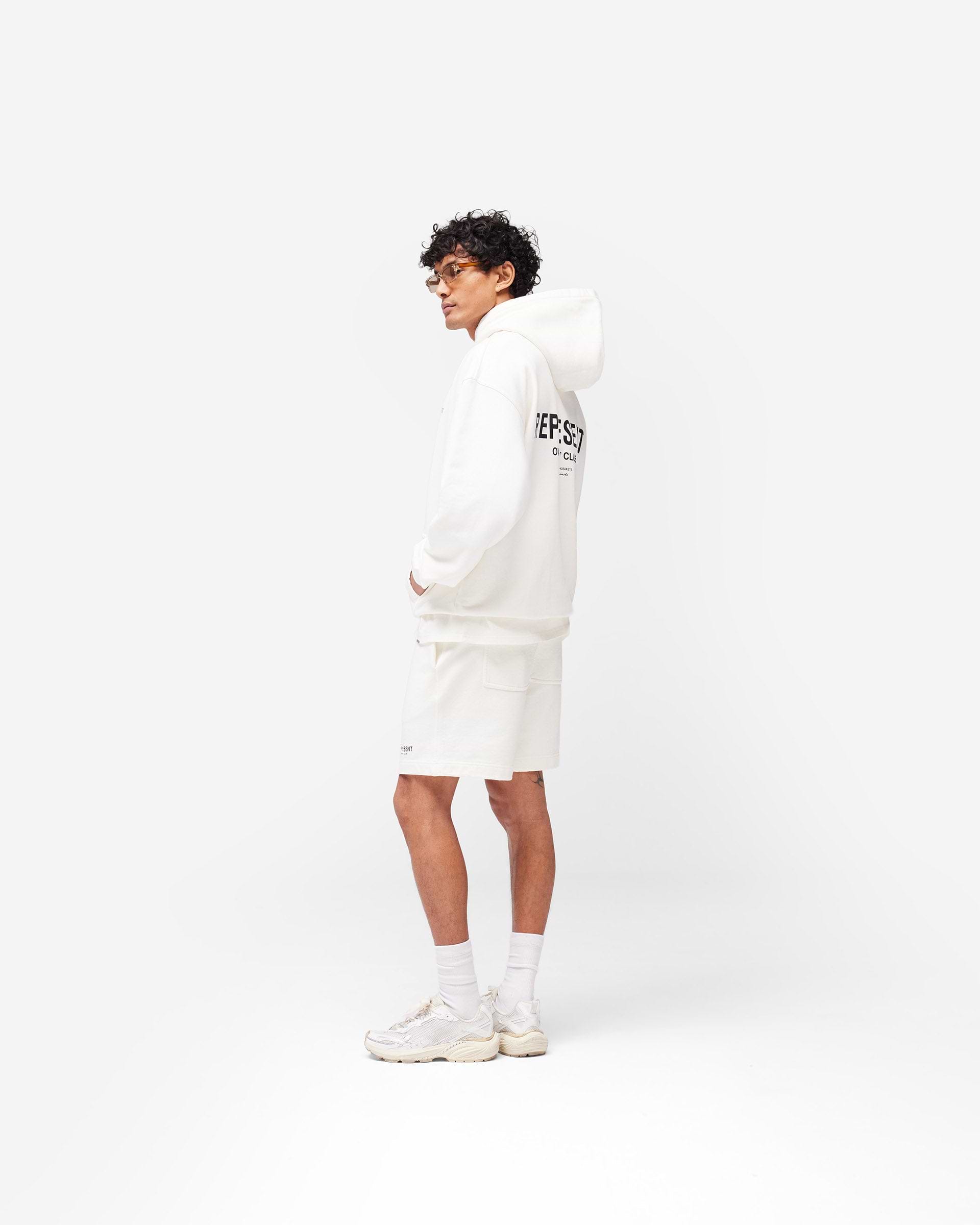 Represent Owners Club Shorts - Flat White