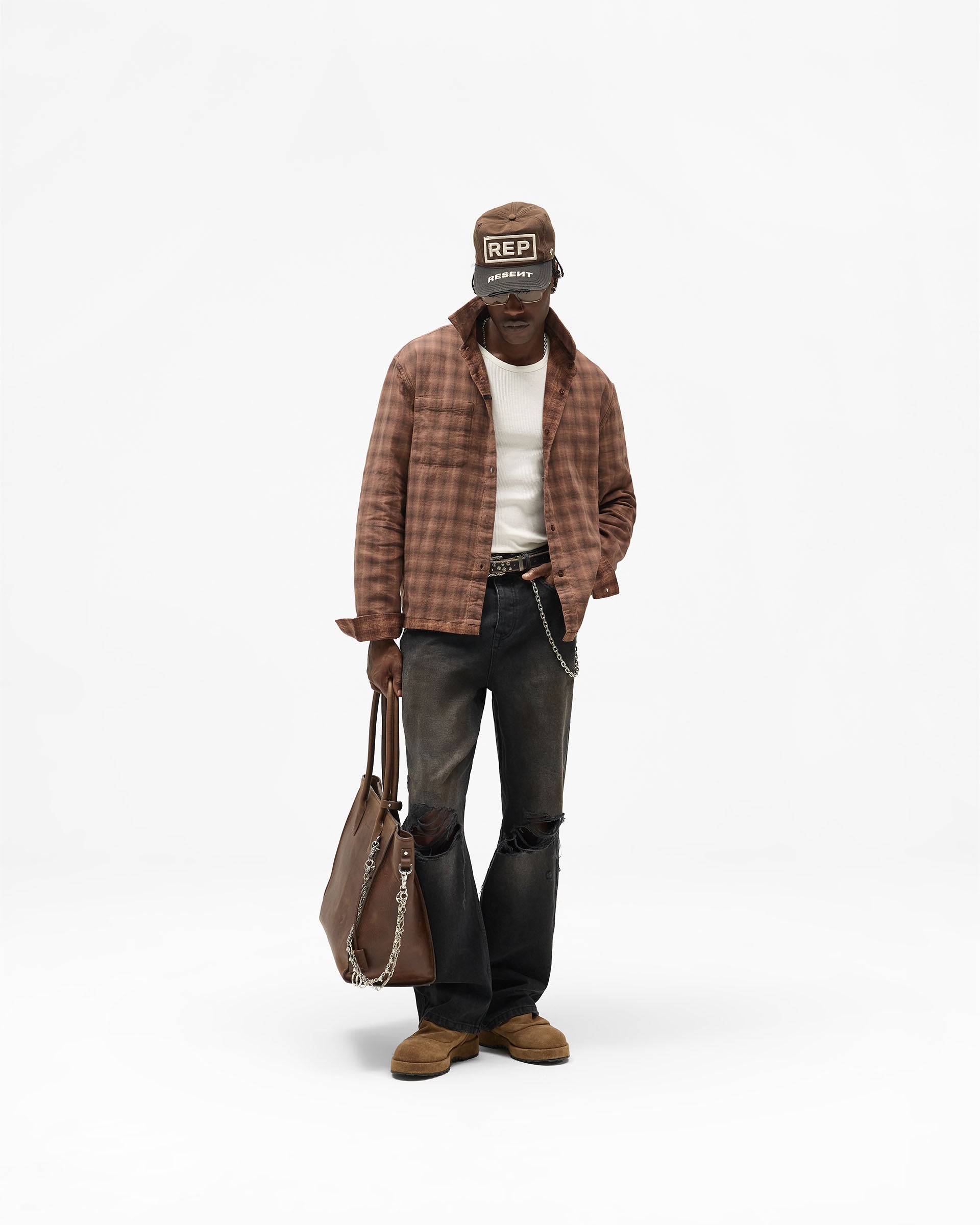 Resent Plaid Shirt - Brown