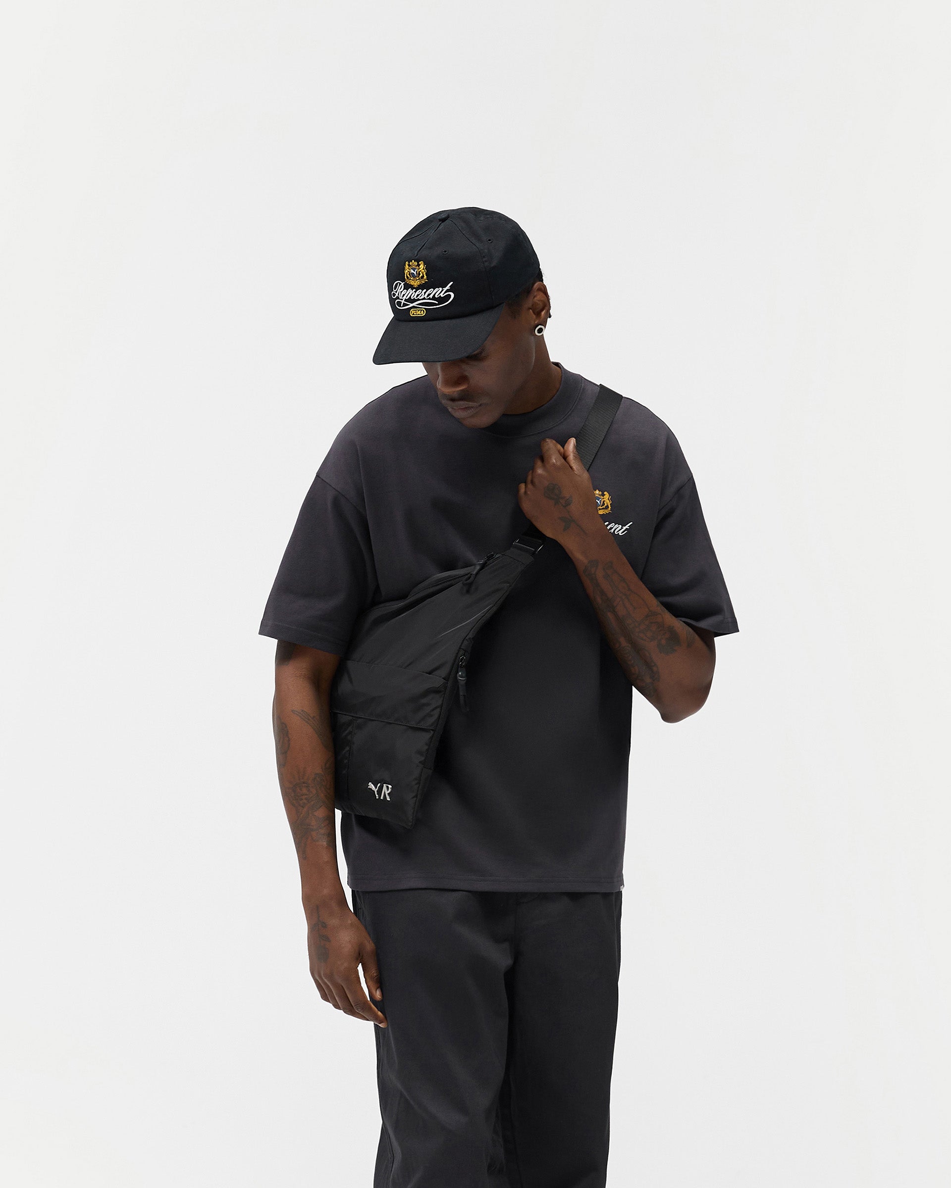 Represent X Puma Sling Bag - Puma Black