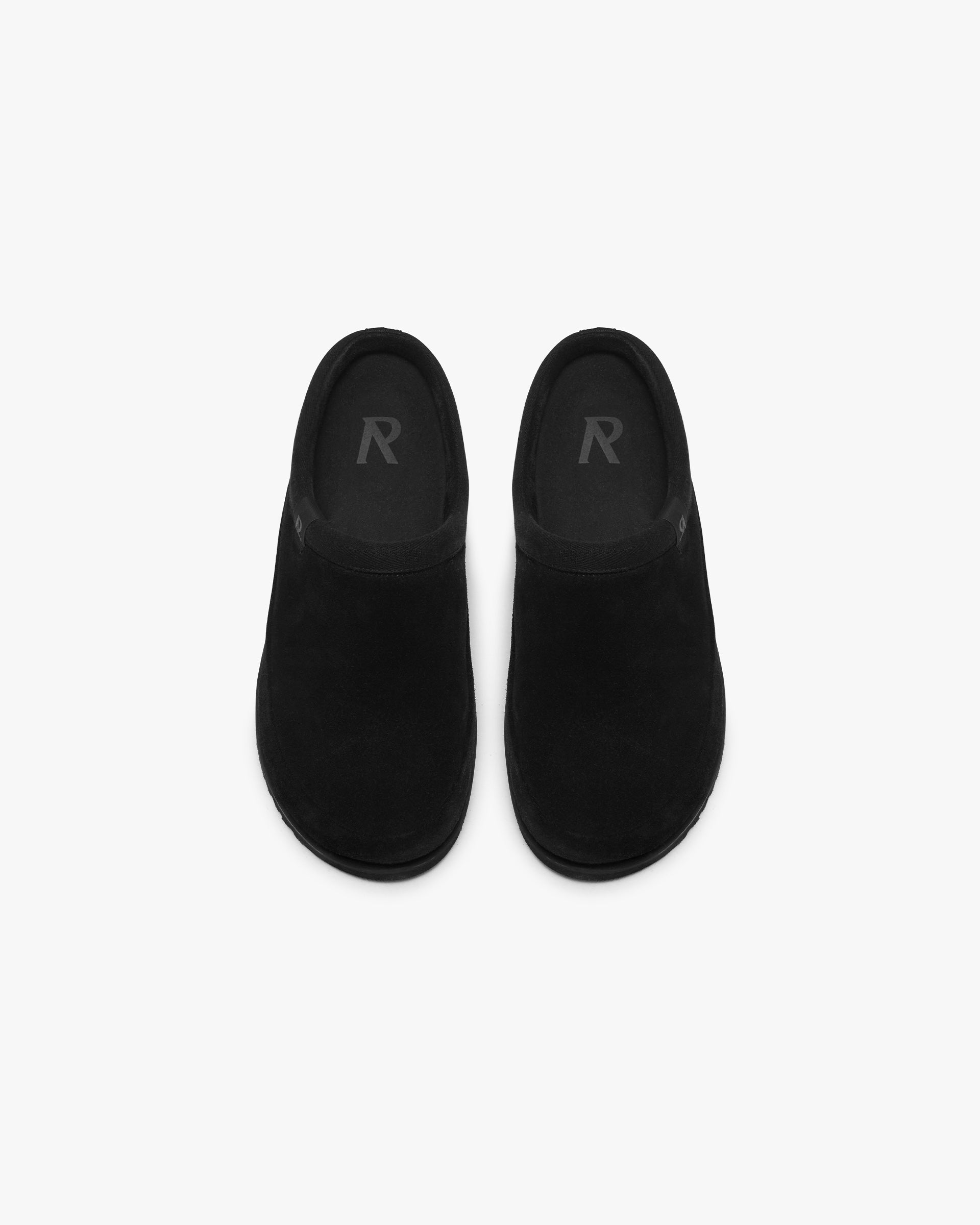 Summer Mule Suede - Jet Black