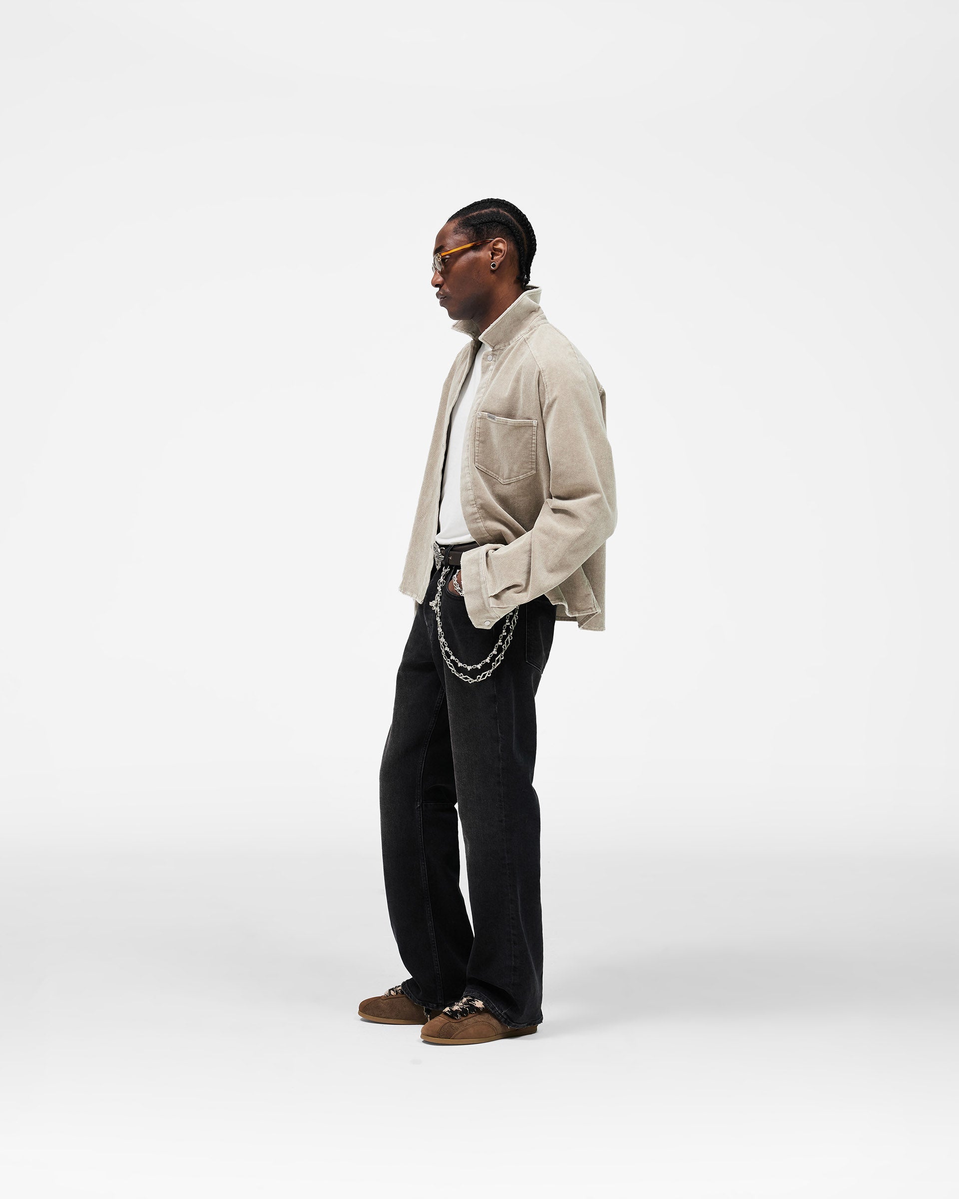 Sierra Cord Shirt - Vintage Khaki
