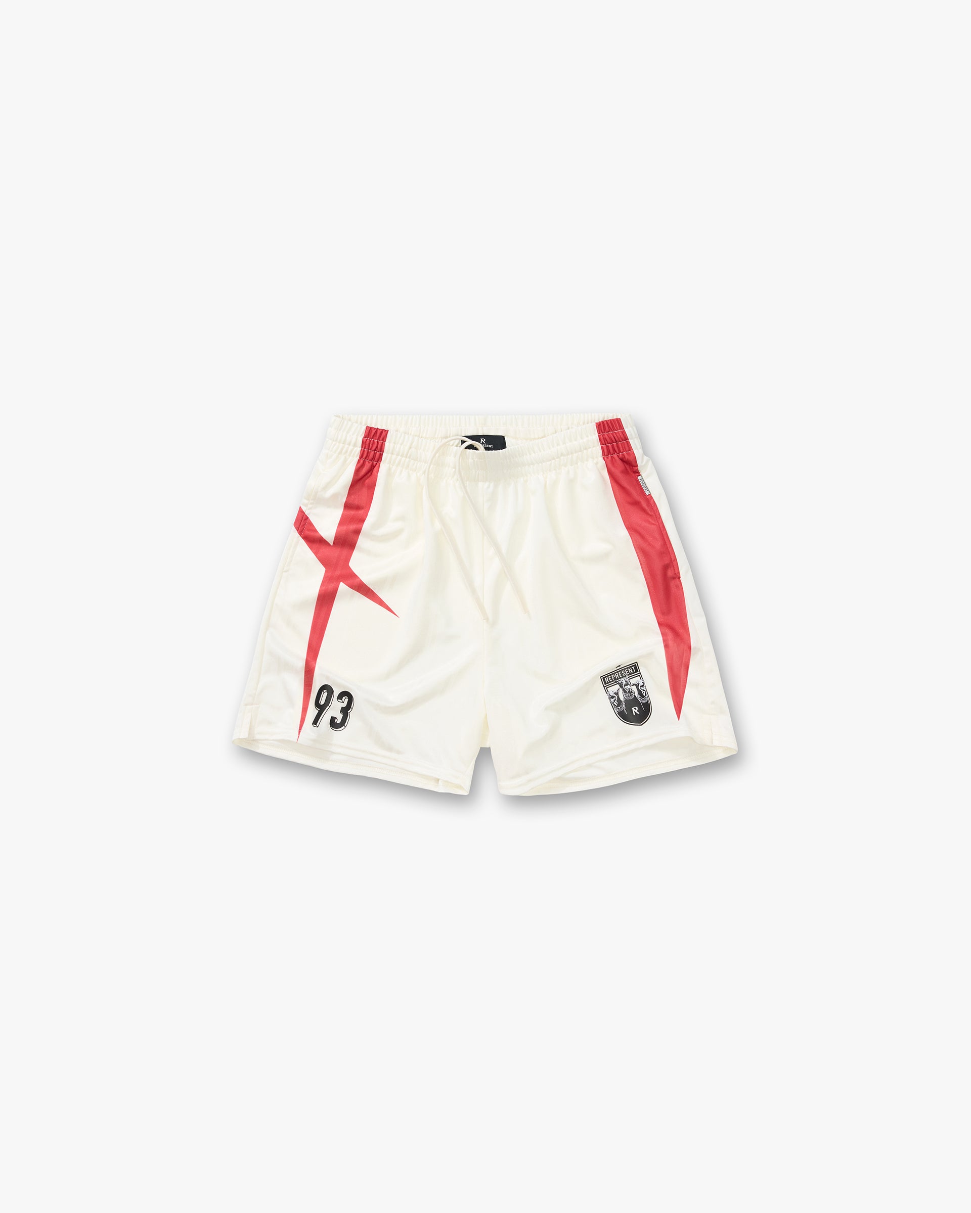 Spike Football Shorts - Flat White