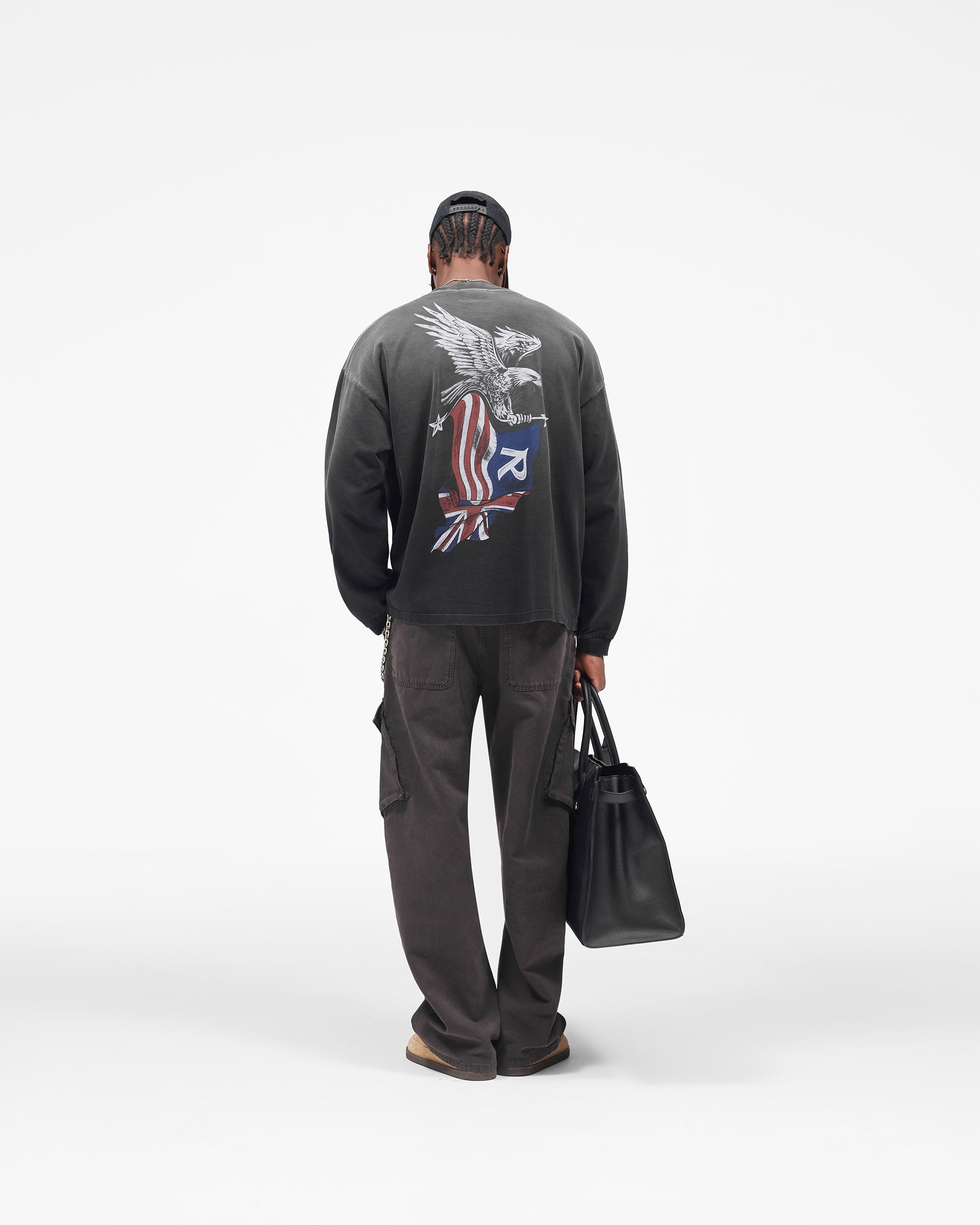 Eagle Long Sleeve T-Shirt - Black