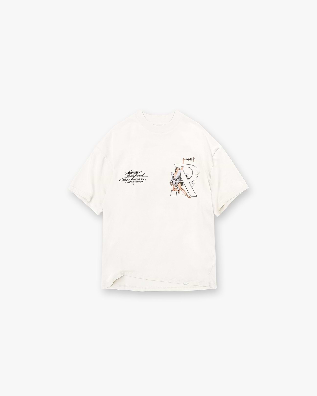 Hermes Tシャツ Flat White Hermes T-Shirt | Graphic T shirts | REPRESENT