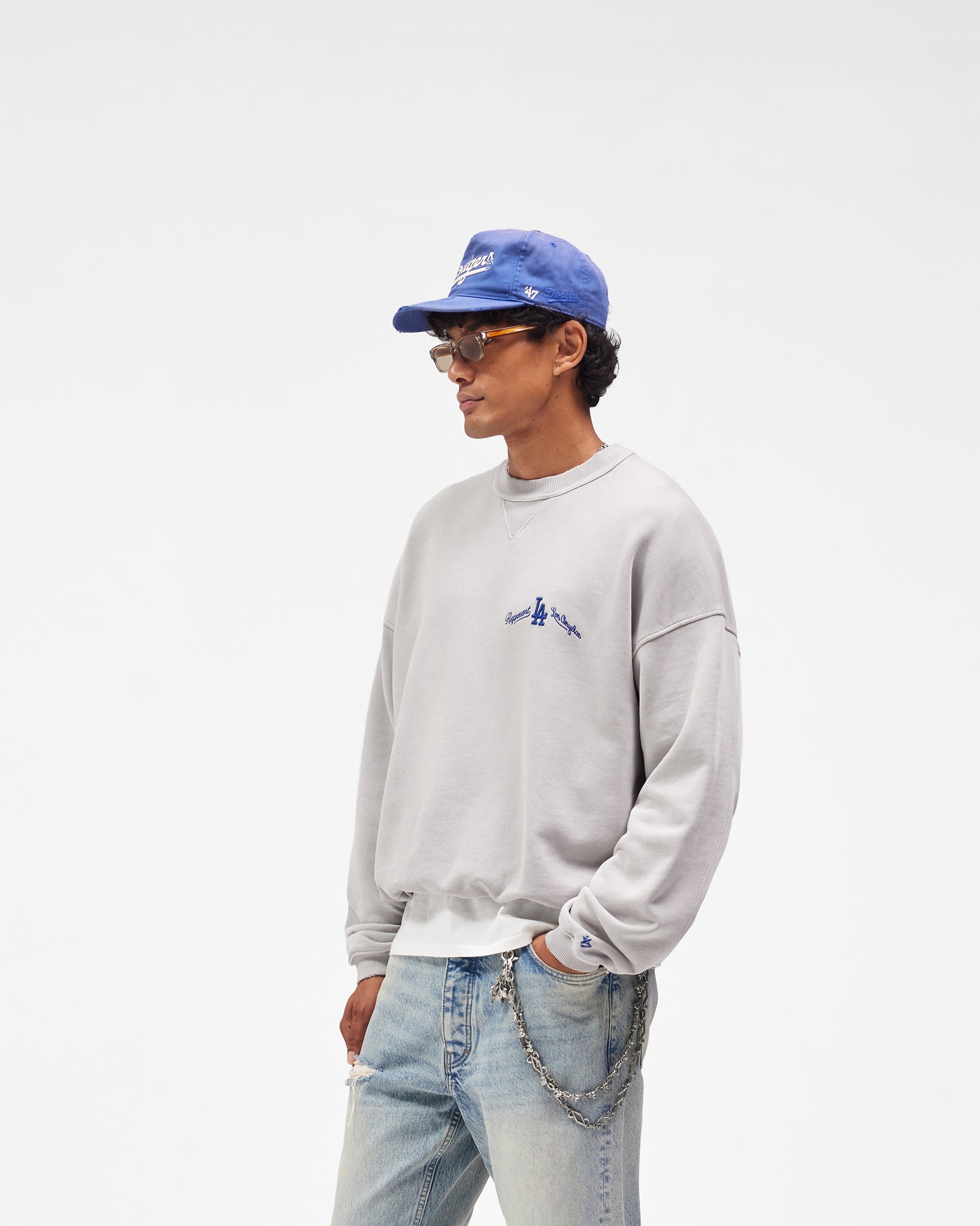 Los Angeles Dodgers x Represent Sweater - Sprayed Mist