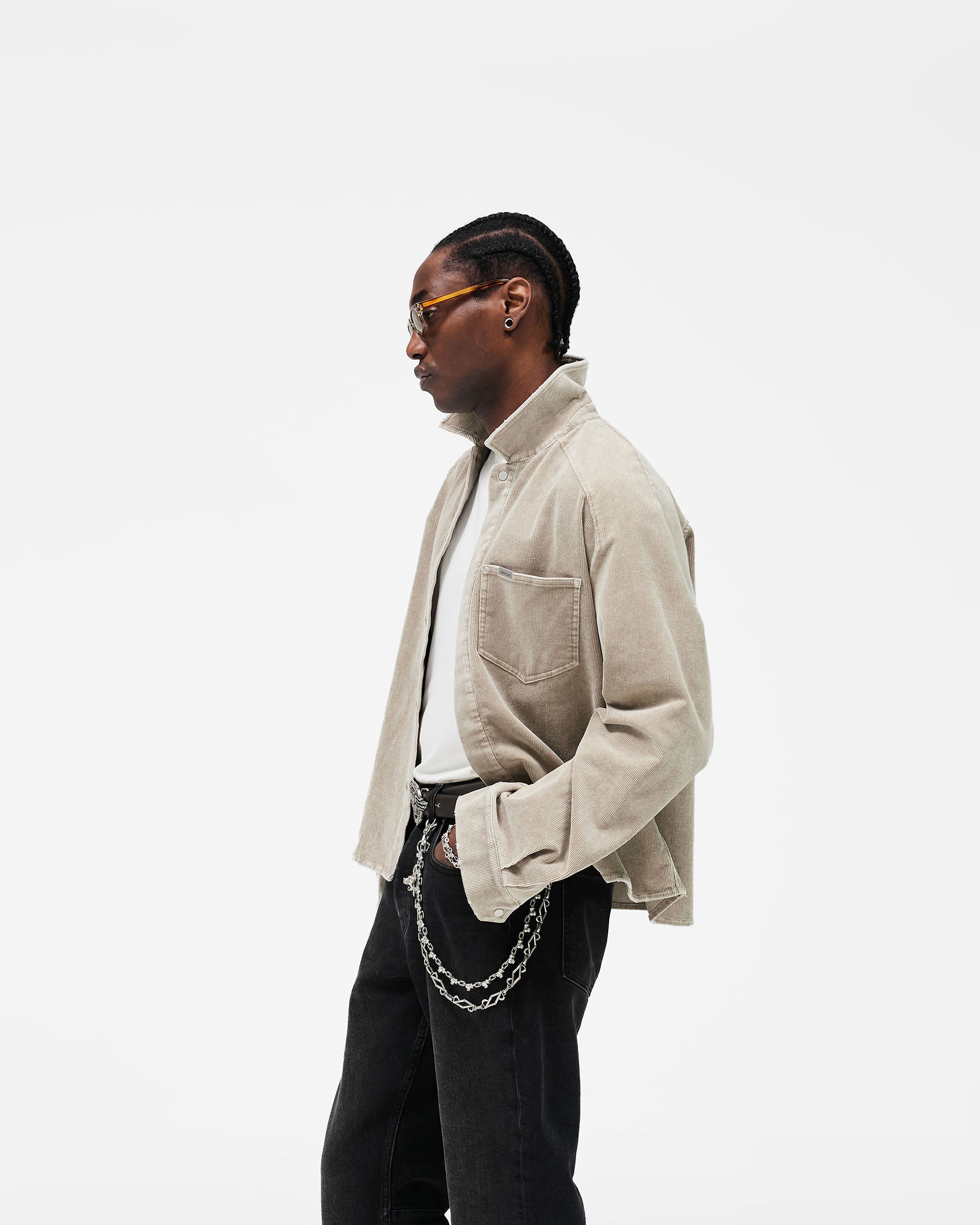 Sierra Cord Shirt - Vintage Khaki