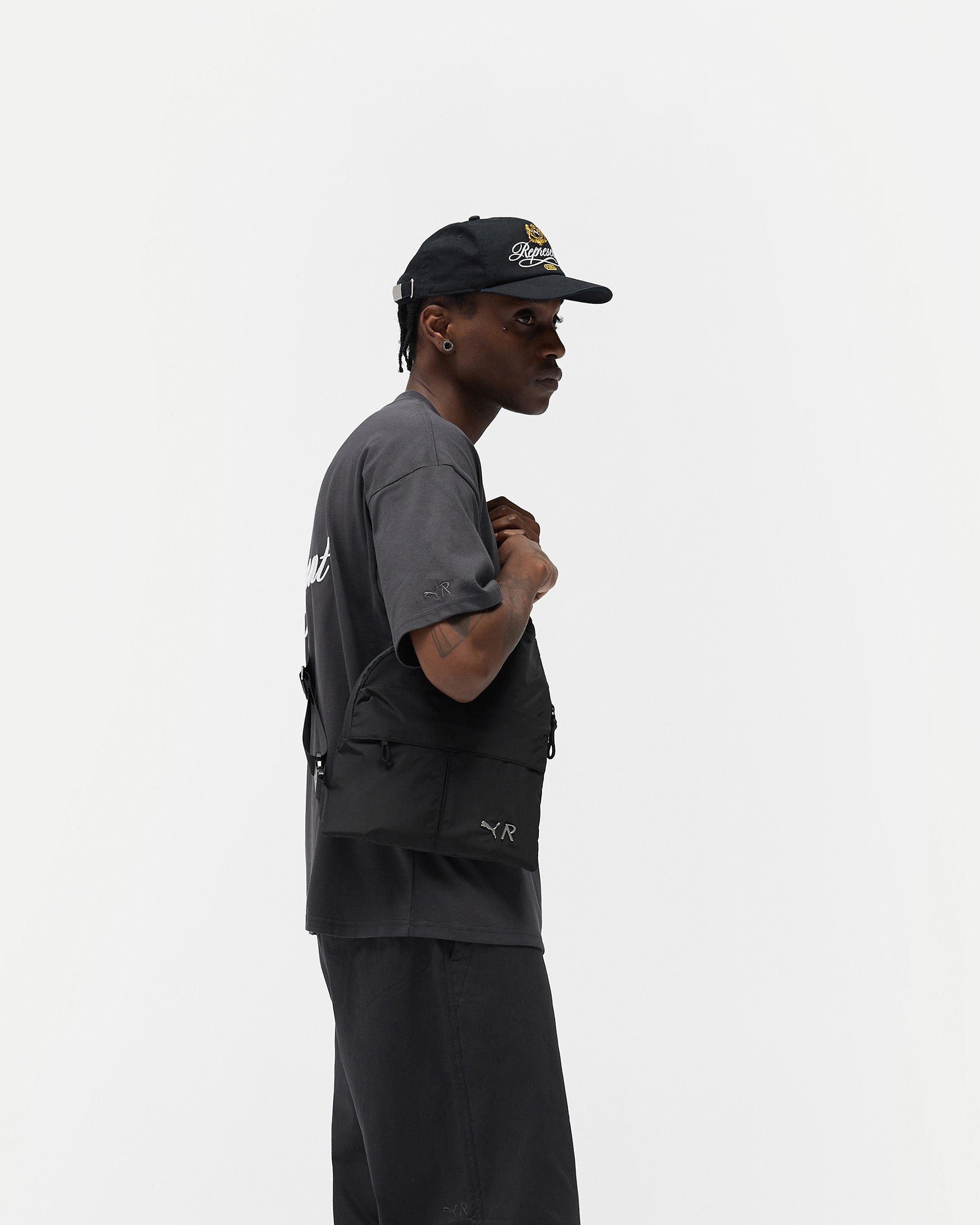 Represent X Puma Sling Bag - Puma Black
