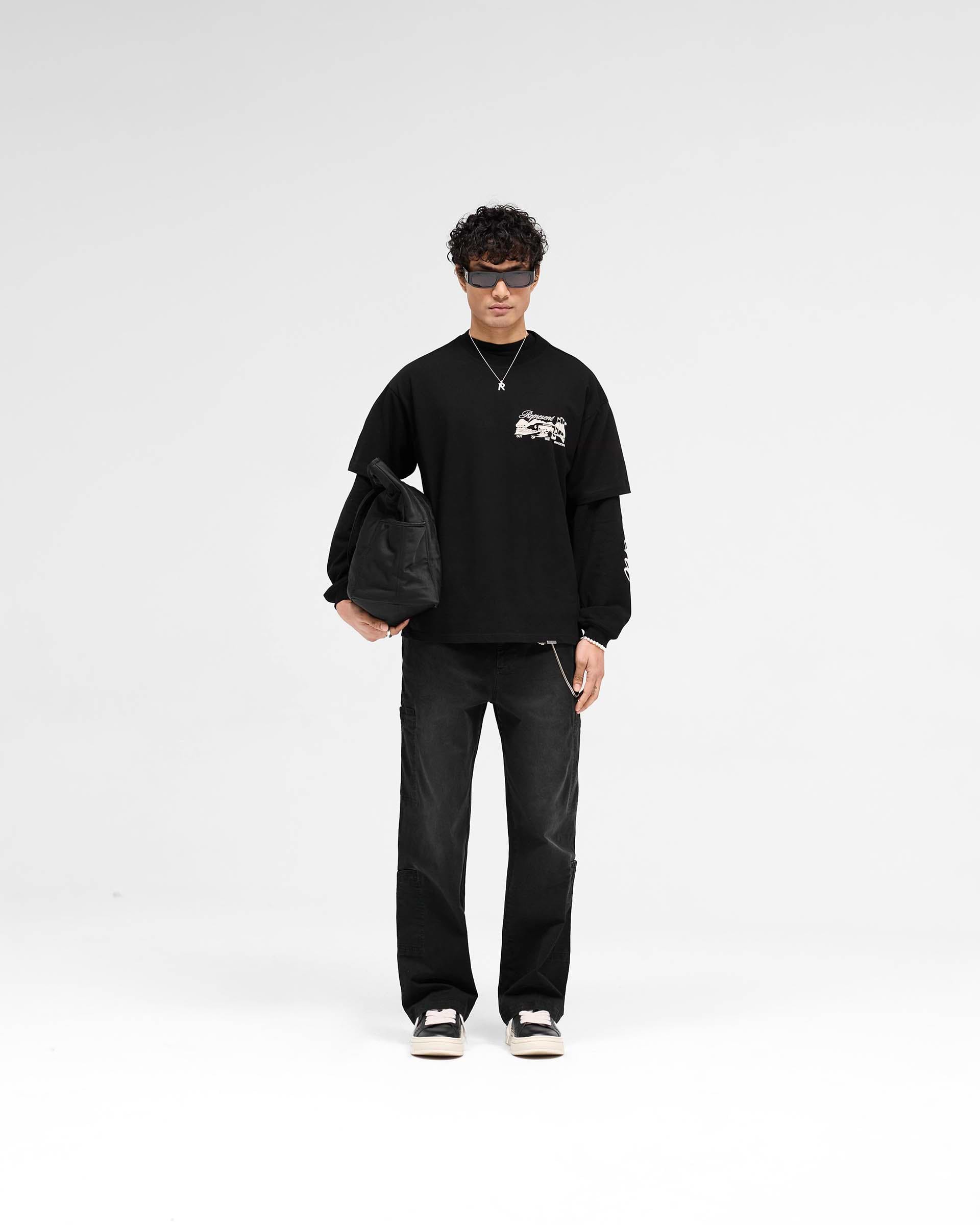 Raceway T-Shirt - Jet Black