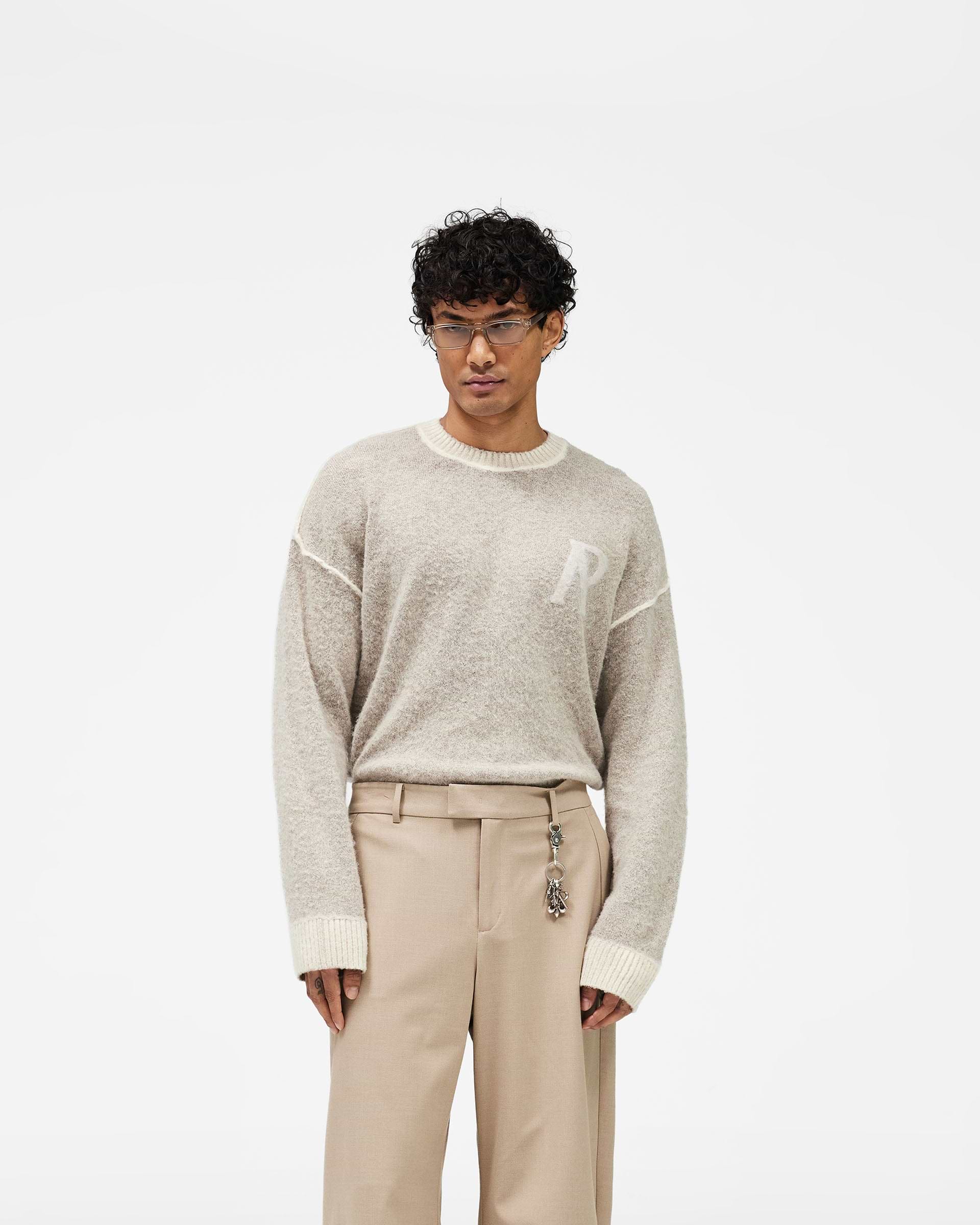 Laurel Knit Sweater - Latte