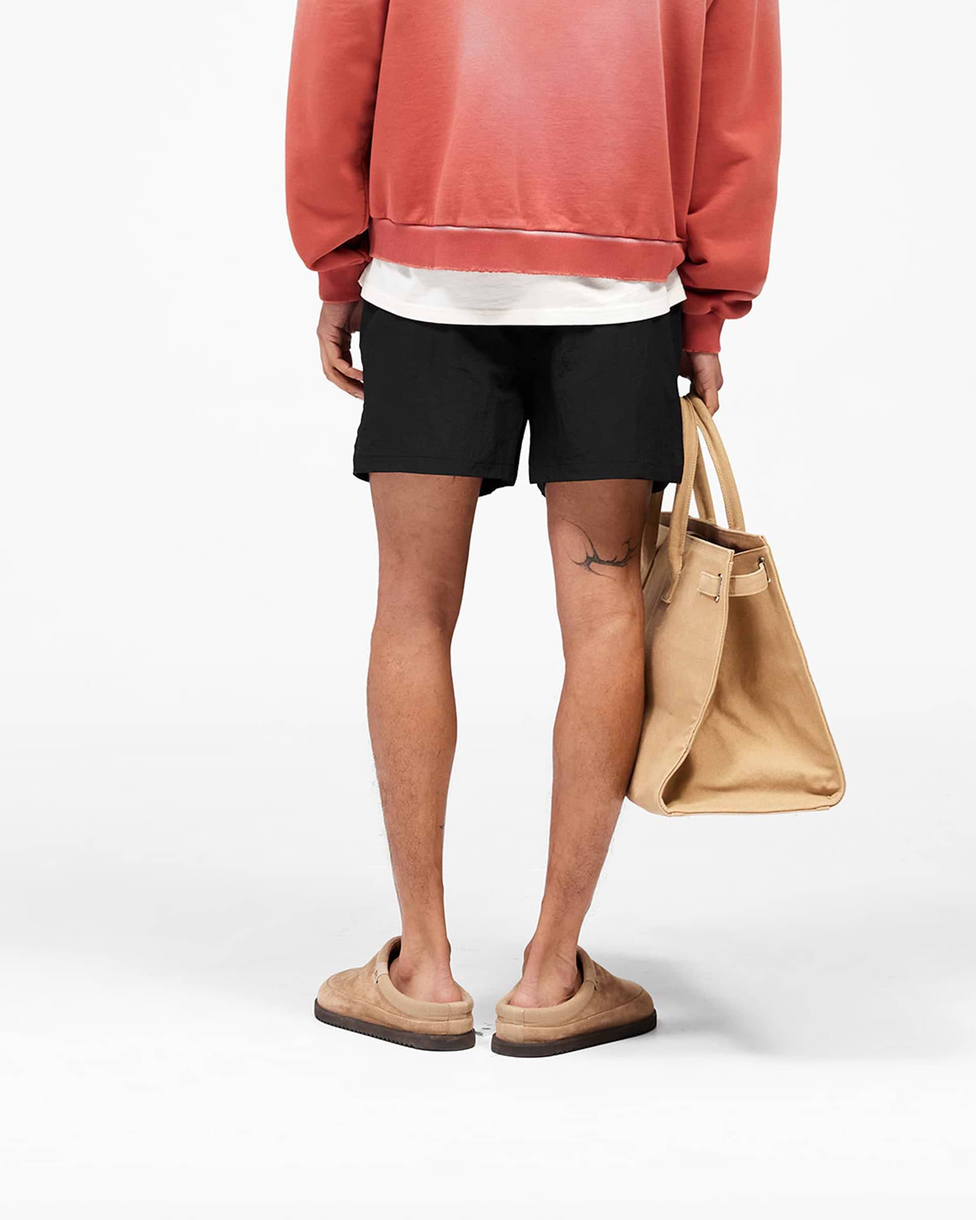 Represent Swim Short - Jet Black