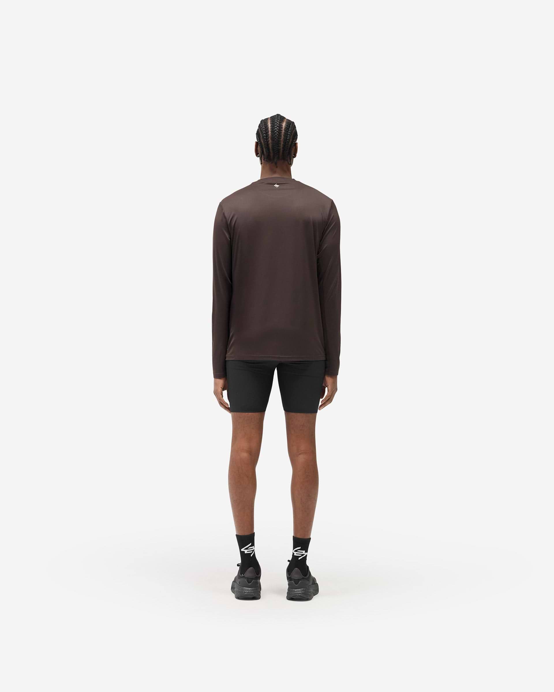 247 Trail Long Sleeve T-Shirt - Chocolate