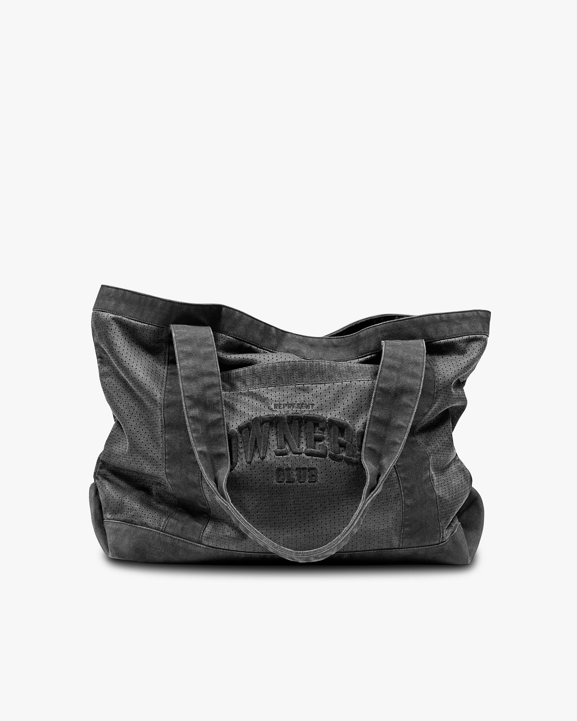 Represent Owners Club Mesh Tote Bag - Jet Black