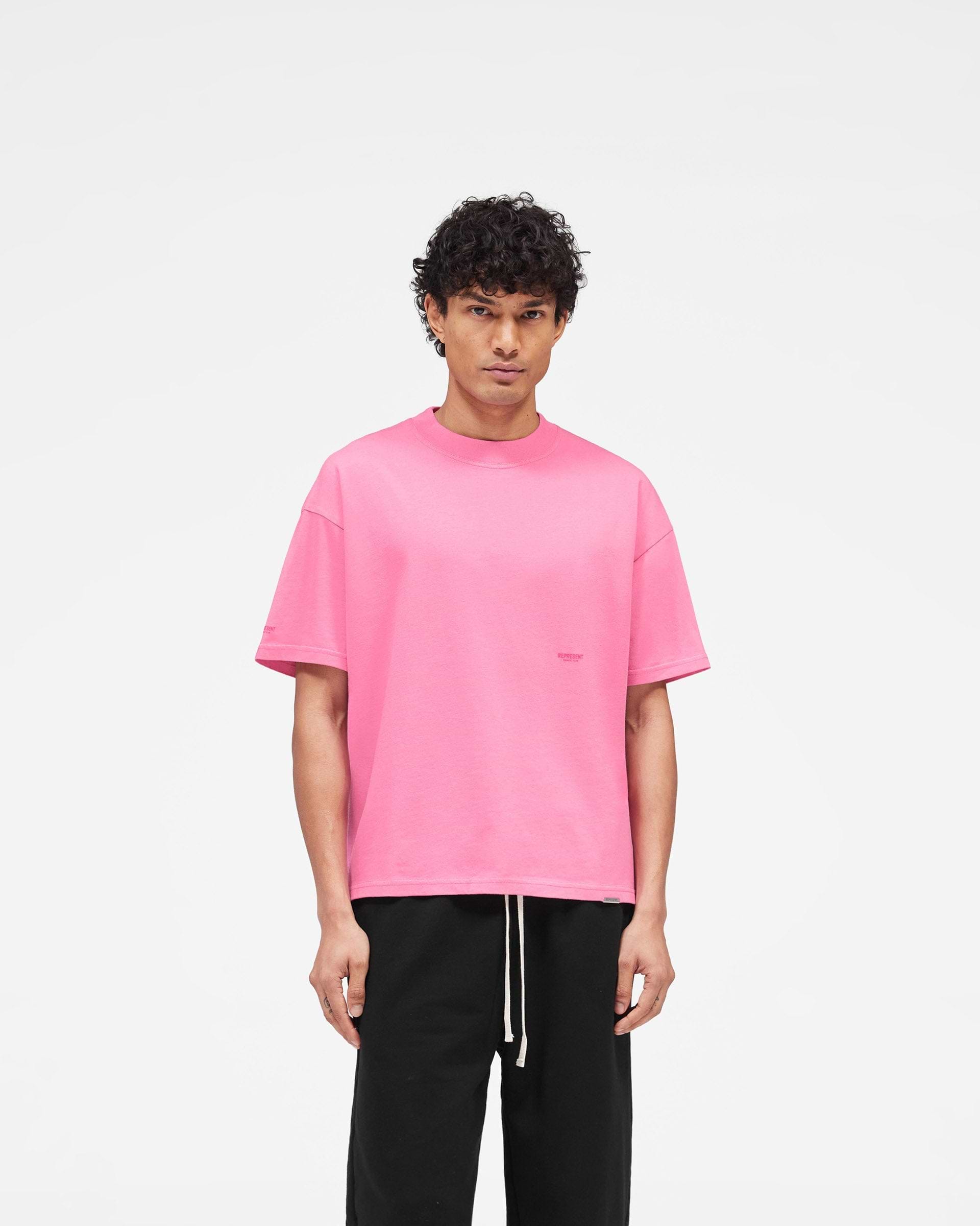 Micro Owners Club T-Shirt - Pink Lemonade
