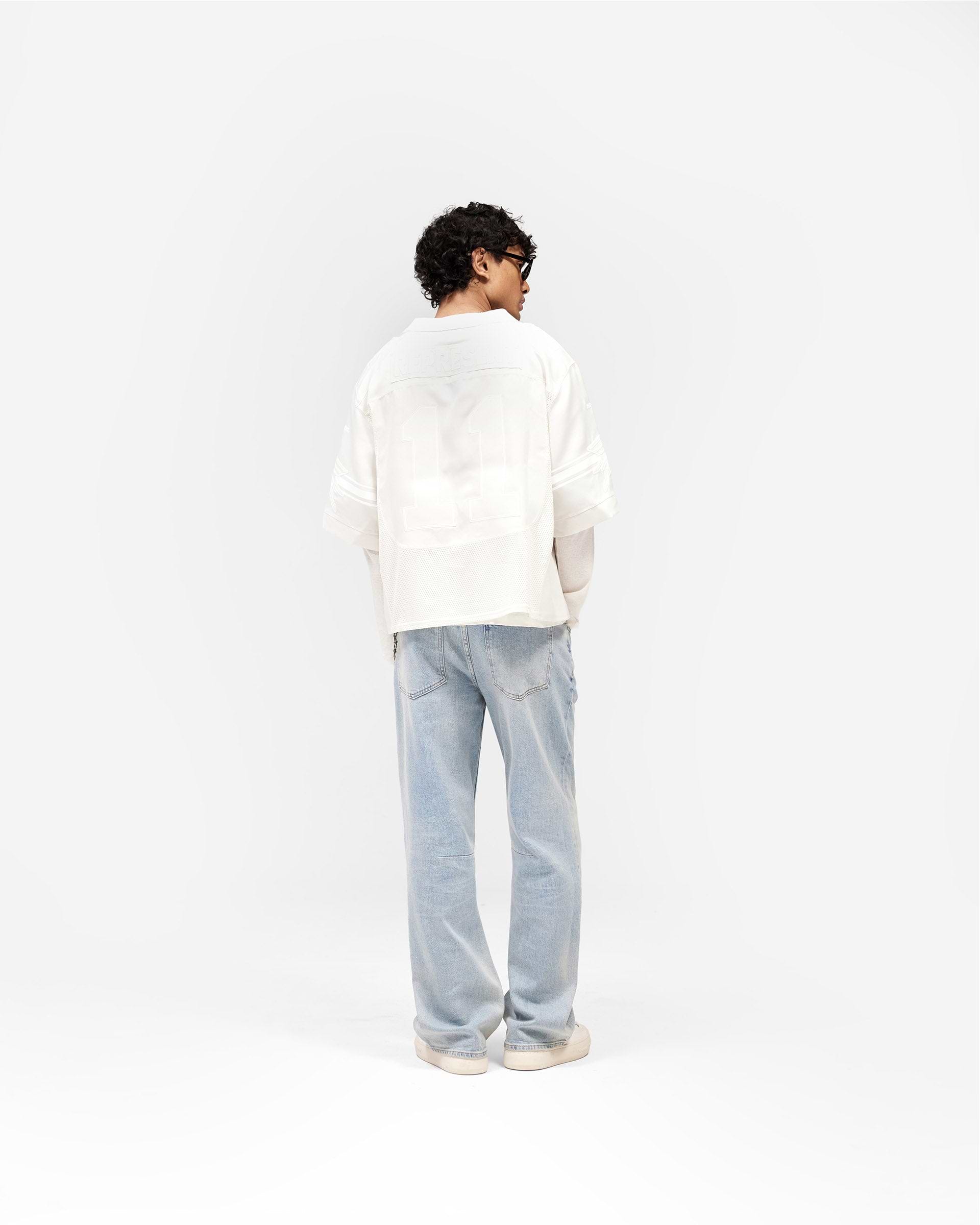 American Football Jersey - Chalk