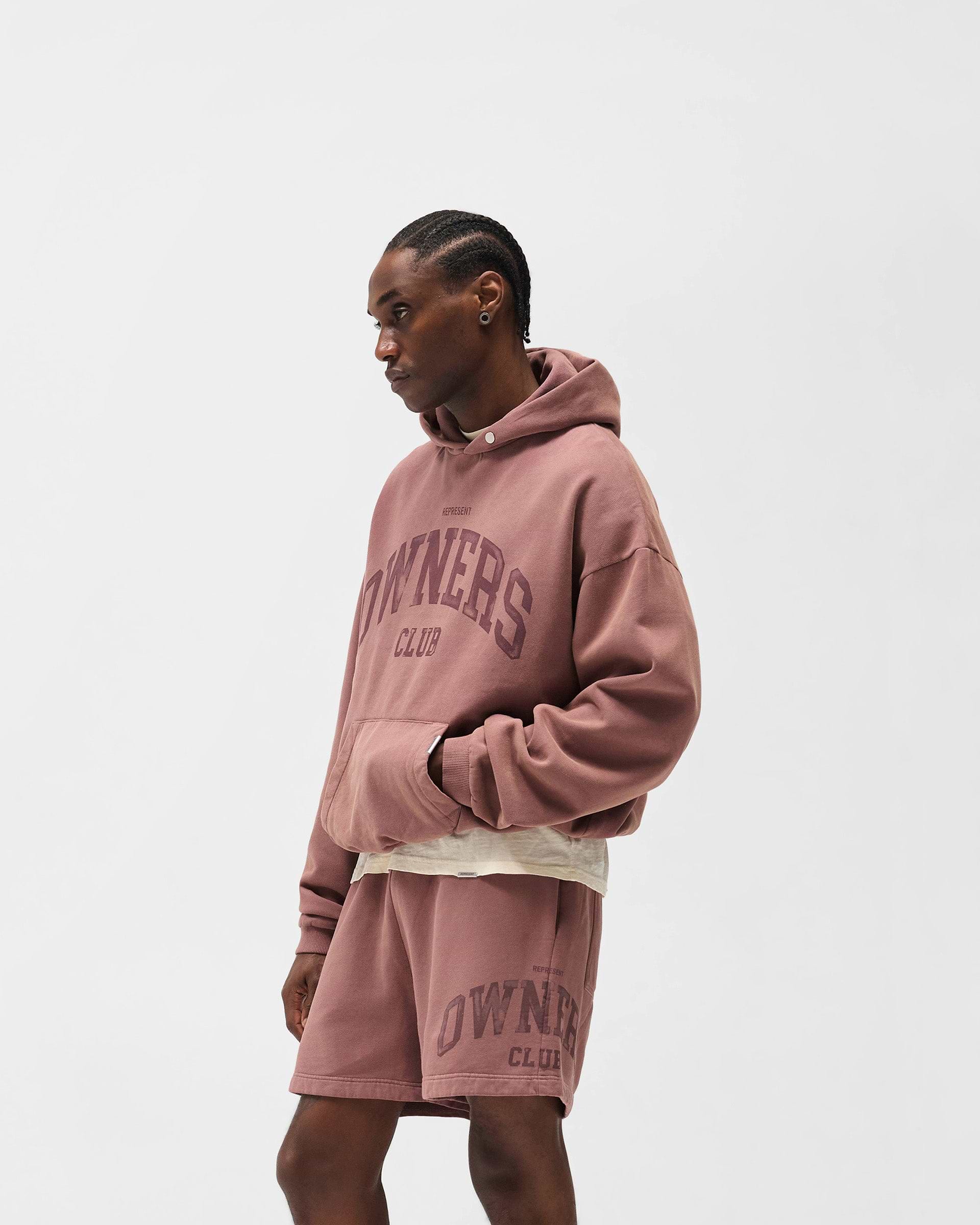 Represent Owners Club Hoodie - Smoked Rose