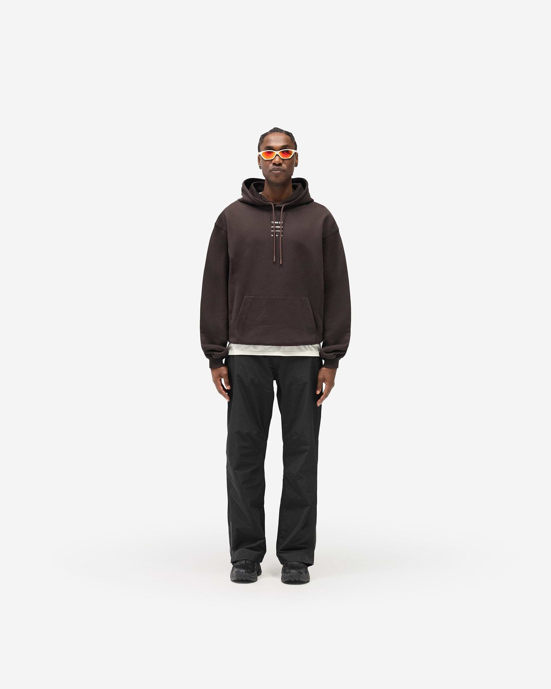 247 Uprising Oversized Hoodie - Chocolate